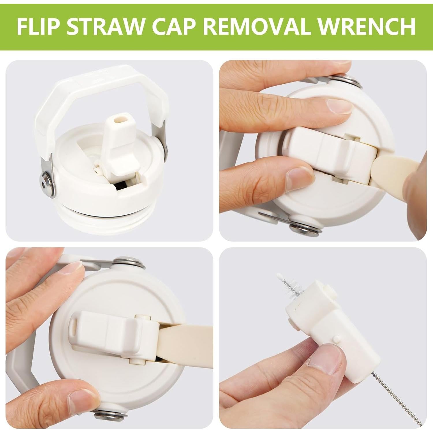 Juego de Pajitas Reutilizables Acuewuja para Stanley 14-64 oz