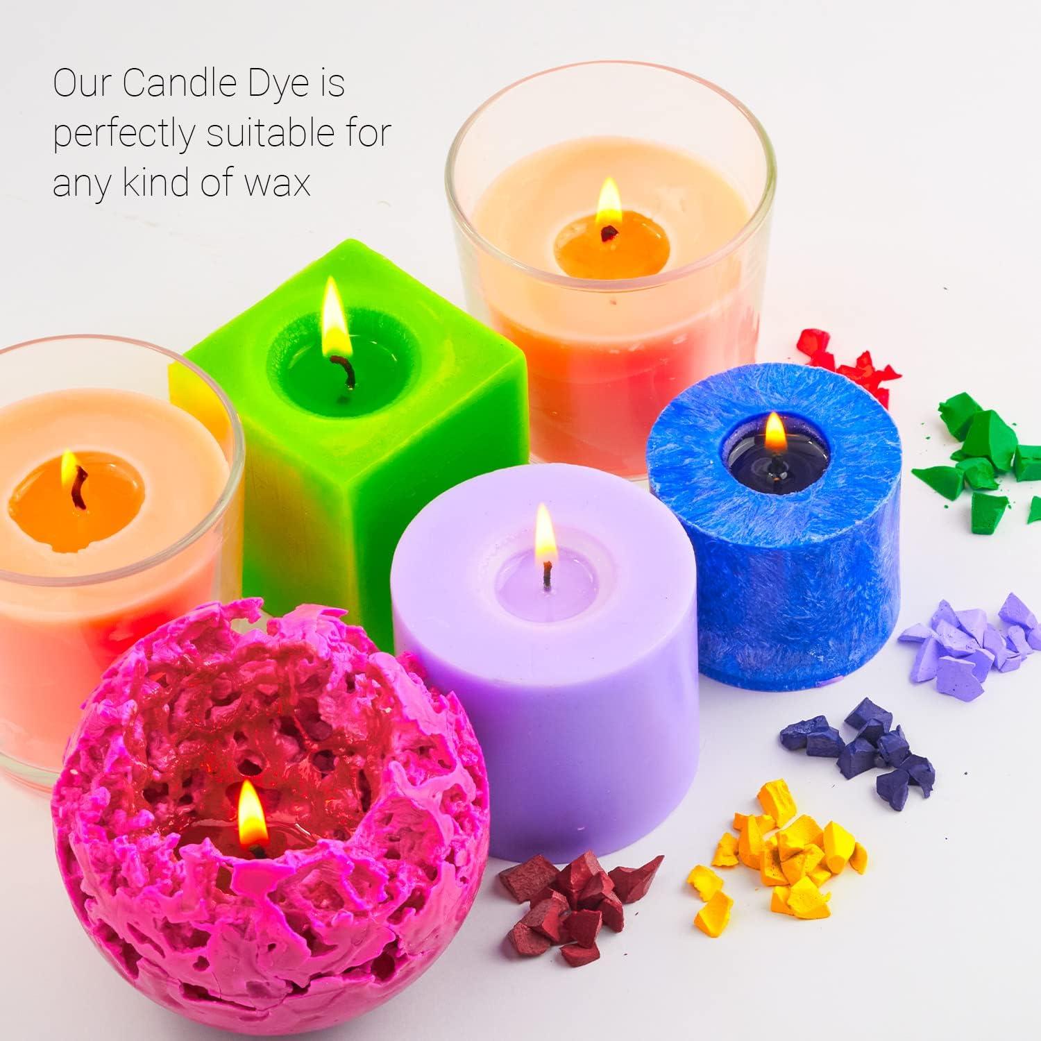 Tinte para Velas Tienda de Velas - 26 Colores 7.6g Cada Uno