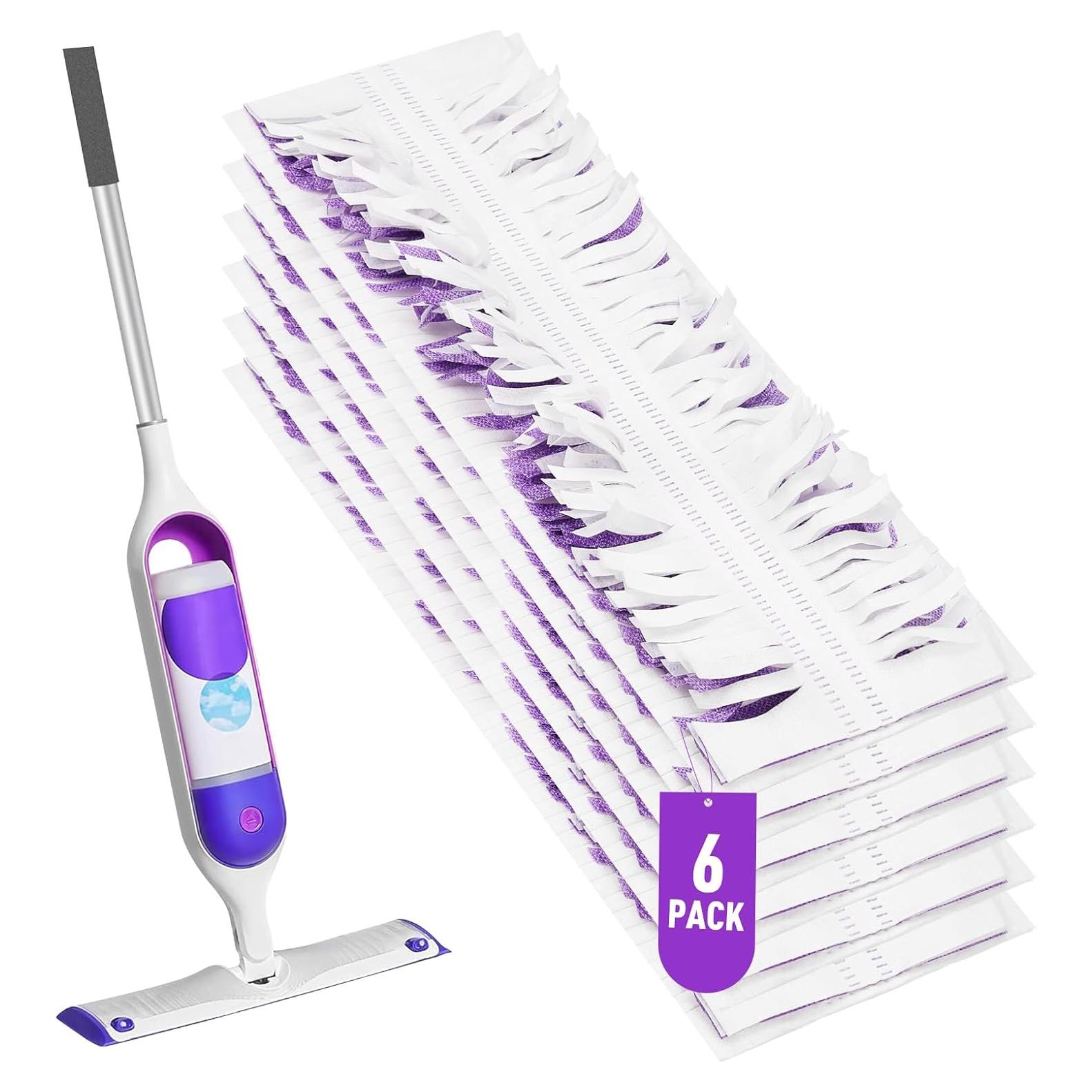 Paquete de 6 almohadillas desechables Swiffer Power Mop