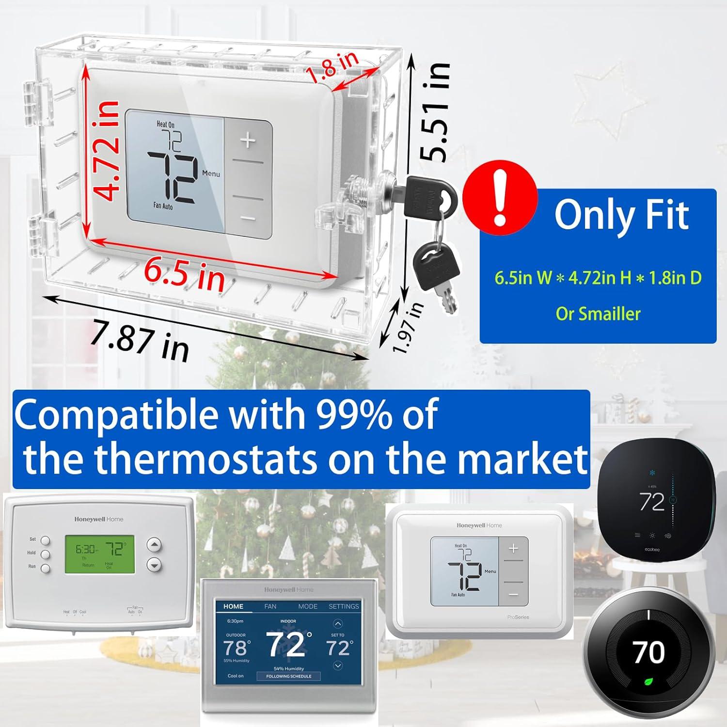 Caja de Bloqueo para Termostato Young Dance 16.5x12x4.6cm