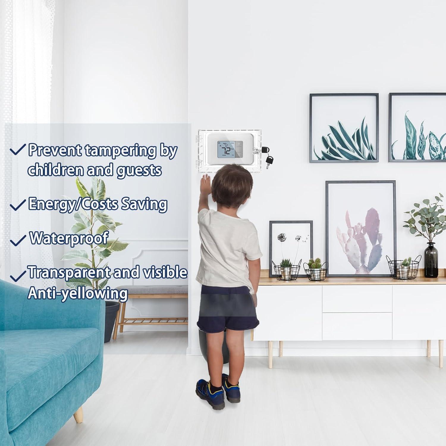 Caja de Bloqueo para Termostato Young Dance 16.5x12x4.6cm