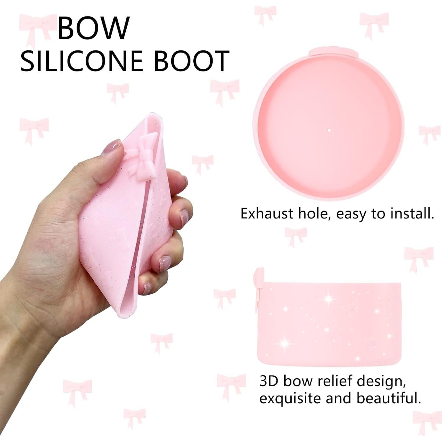 Funda de Silicona Beige HIUSITY para Owala 32oz - Antideslizante