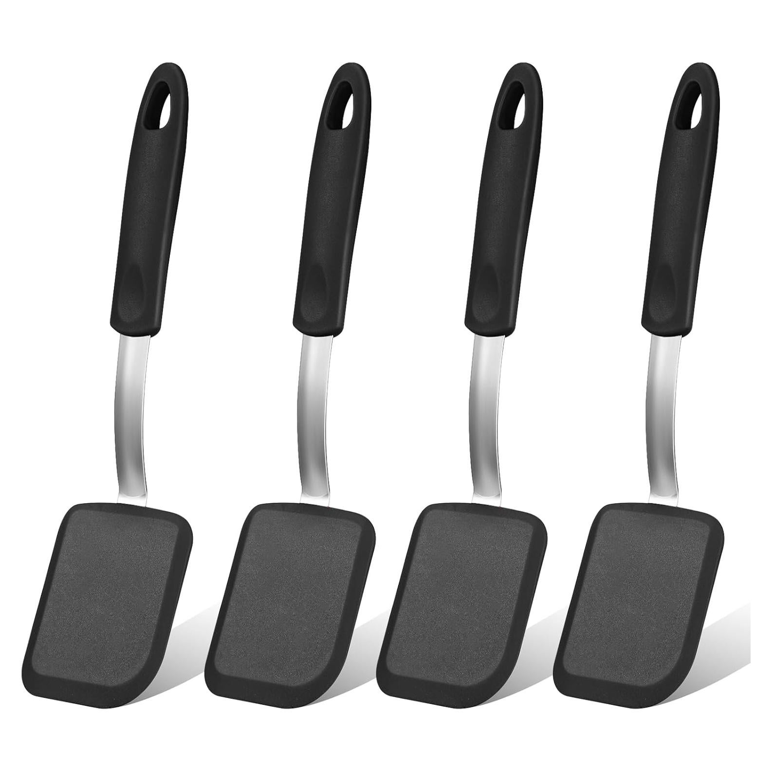 Espátulas de Silicona Gejoy 4 Pcs Antiadherentes 24.5 cm