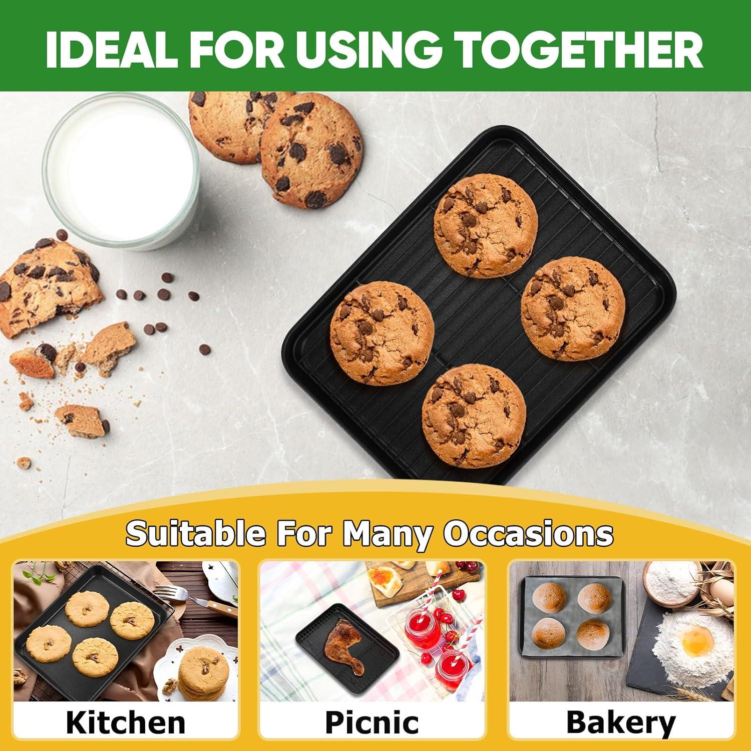 Bandeja para Hornear P&P CHEF 23.6x17.8cm Antiadherente