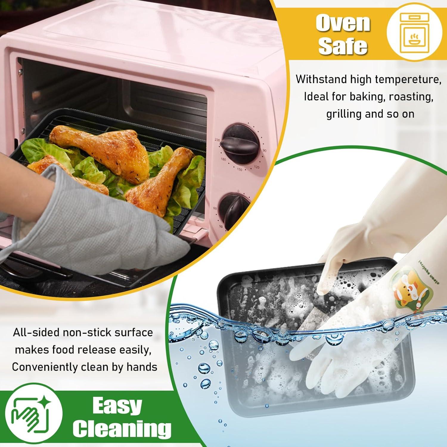 Bandeja para Hornear P&P CHEF 23.6x17.8cm Antiadherente