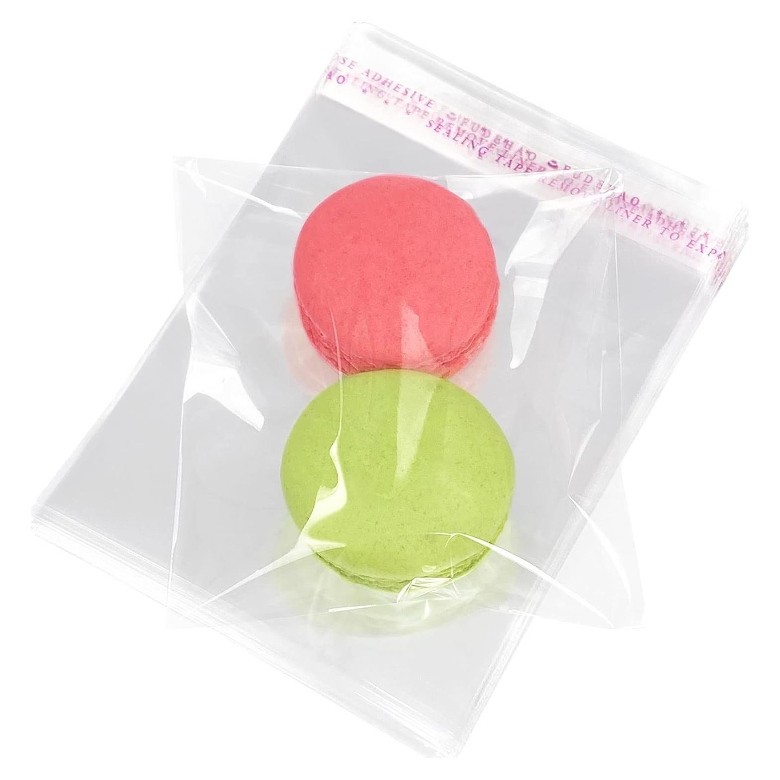 Bolsas de Celofán Autoadhesivas Morepack 7.6x7.6 cm 200 Piezas