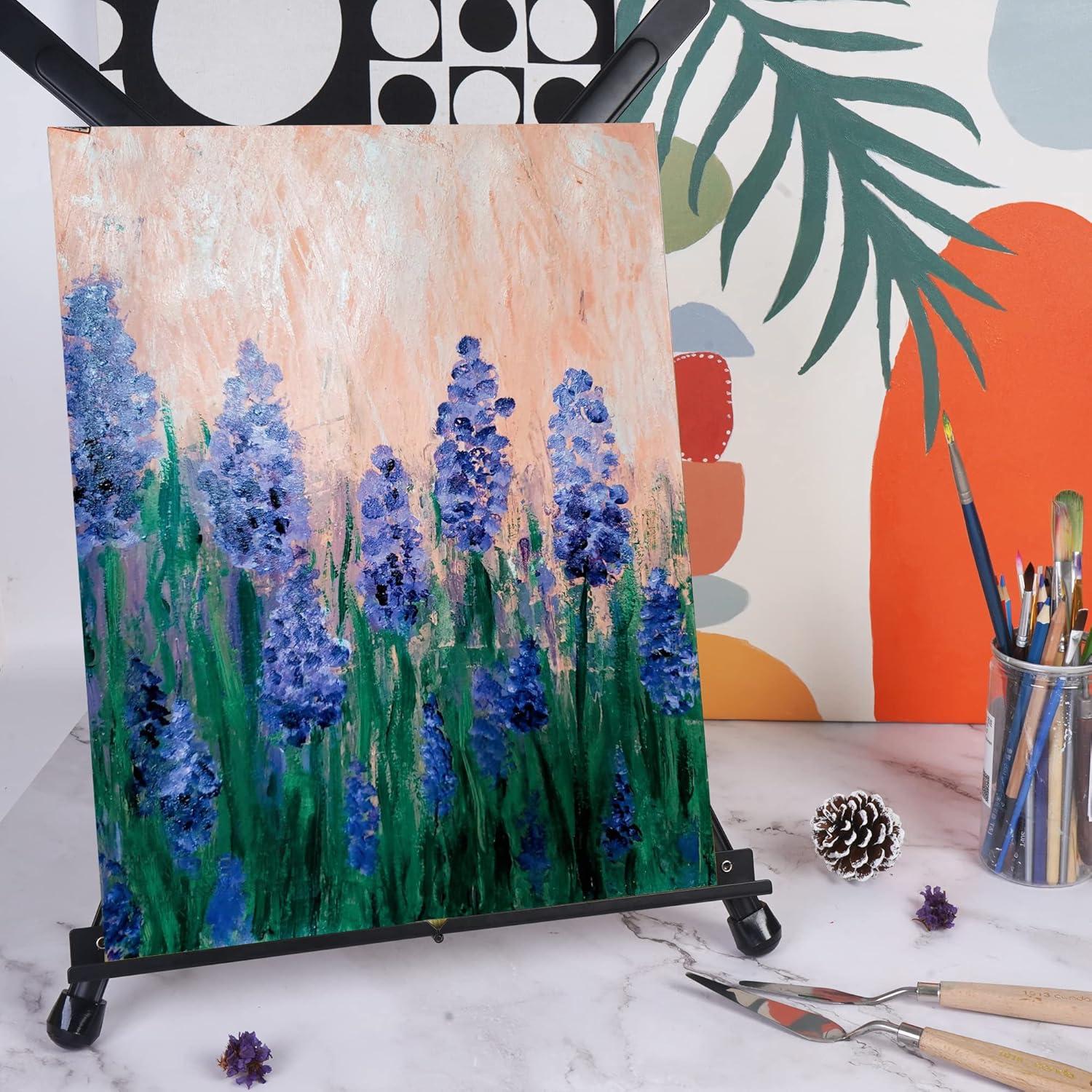 Caballete de Aluminio CONDA Plegable Ajustable 38.1-53.3 cm