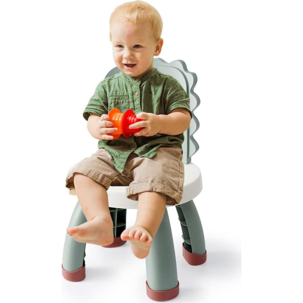 Silla Ergonómica para Niños Sunkaioo Dino Verde 32x29.5cm