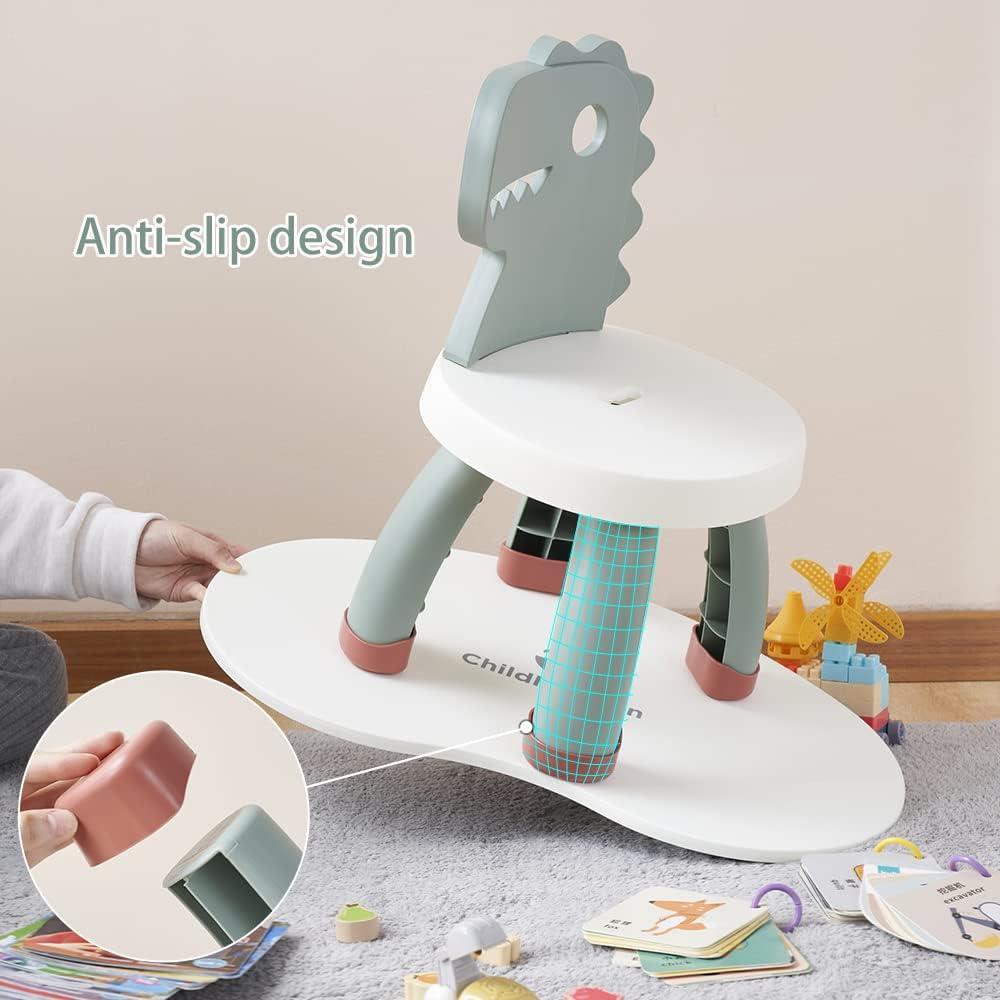 Silla Ergonómica para Niños Sunkaioo Dino Verde 32x29.5cm