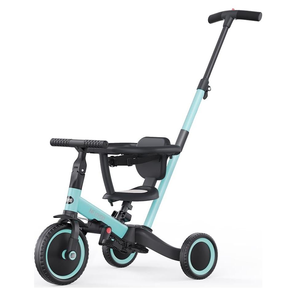 Triciclo Multifuncional Newyoo TR008 para Niños 1-3 Años Azul