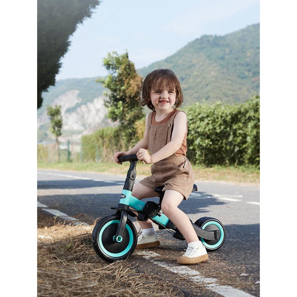Triciclo Multifuncional Newyoo TR008 para Niños 1-3 Años Azul