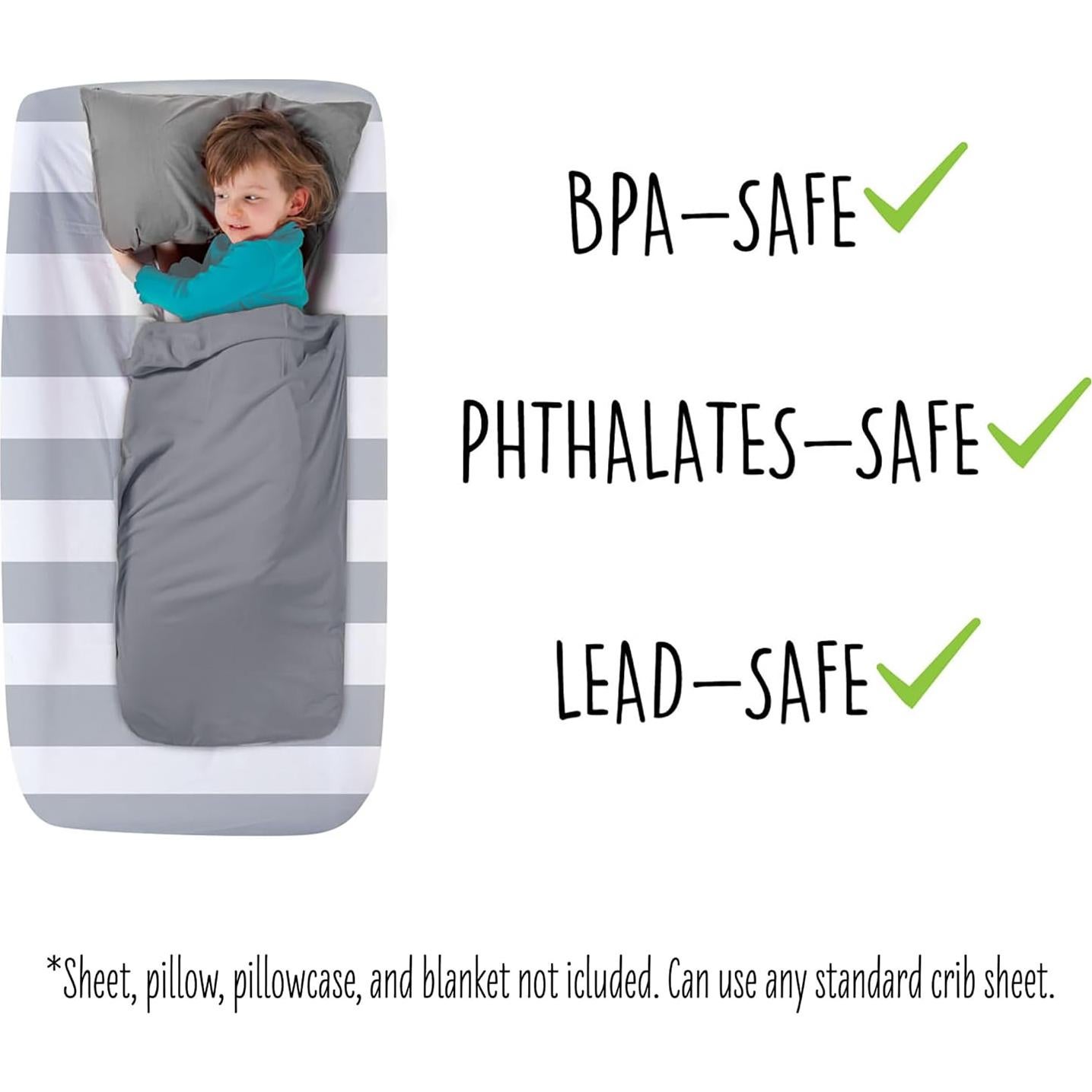 Cama Inflable para Niños The Shrunks con Barandas de Seguridad