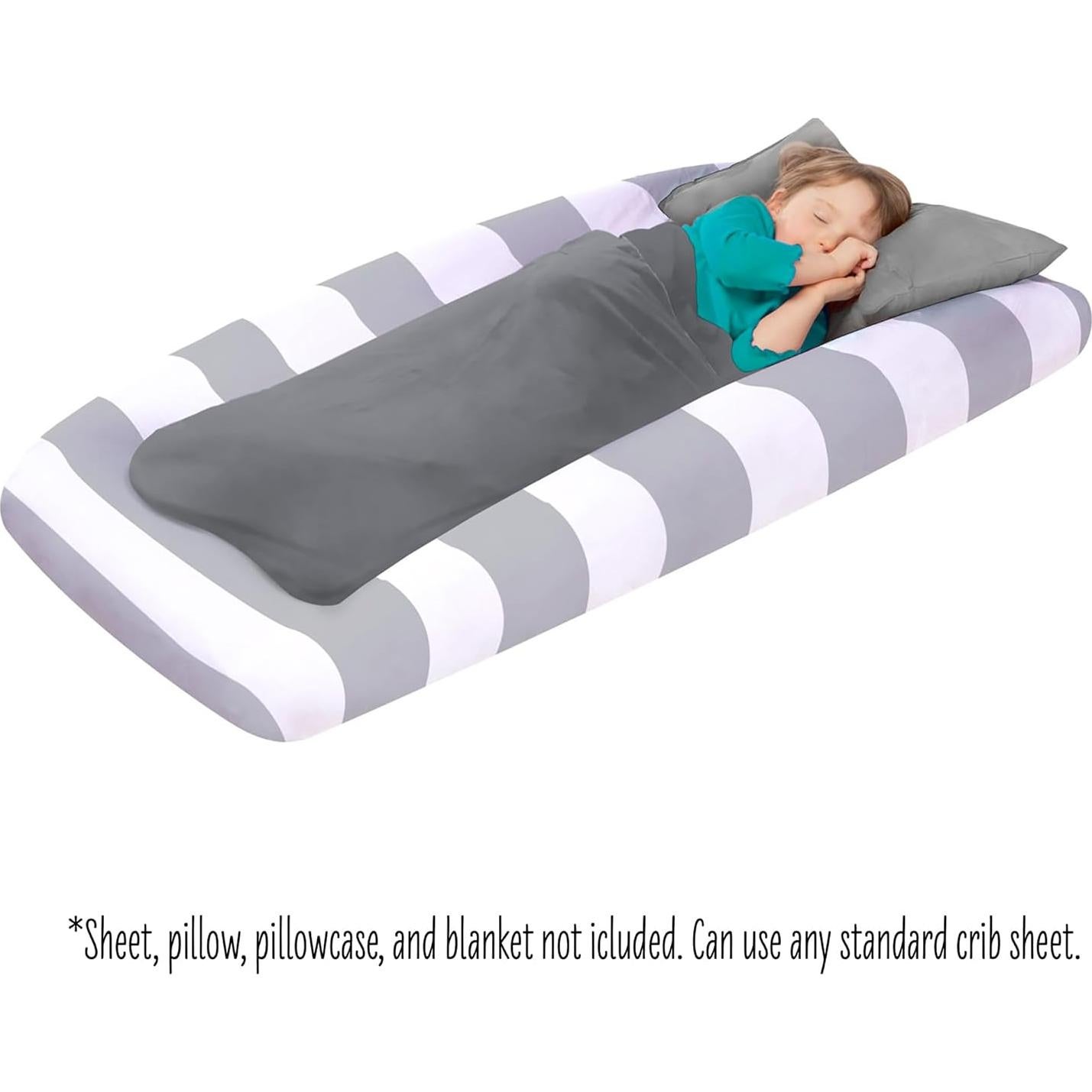 Cama Inflable para Niños The Shrunks con Barandas de Seguridad