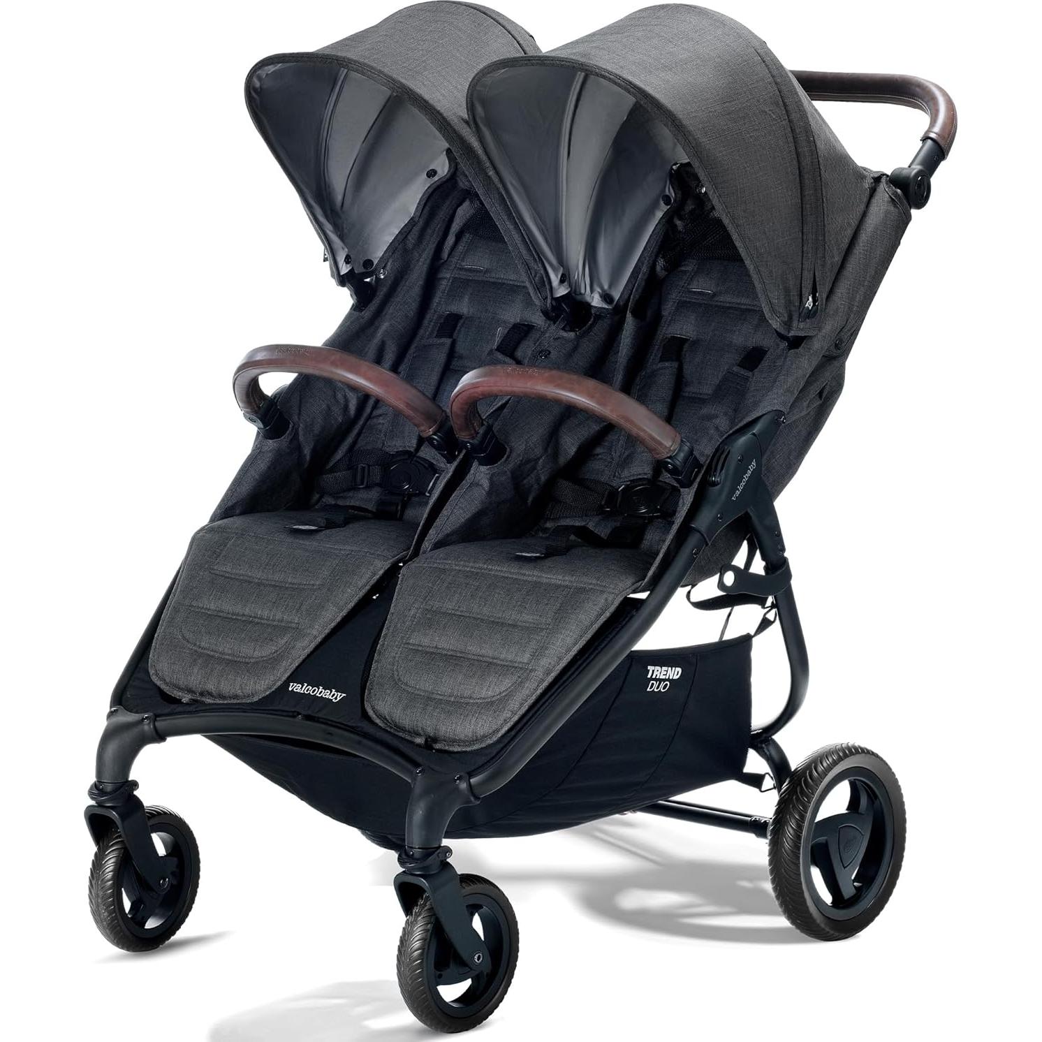 Carrito de Paseo Doble Valco Baby Trend Duo Carbón 2025