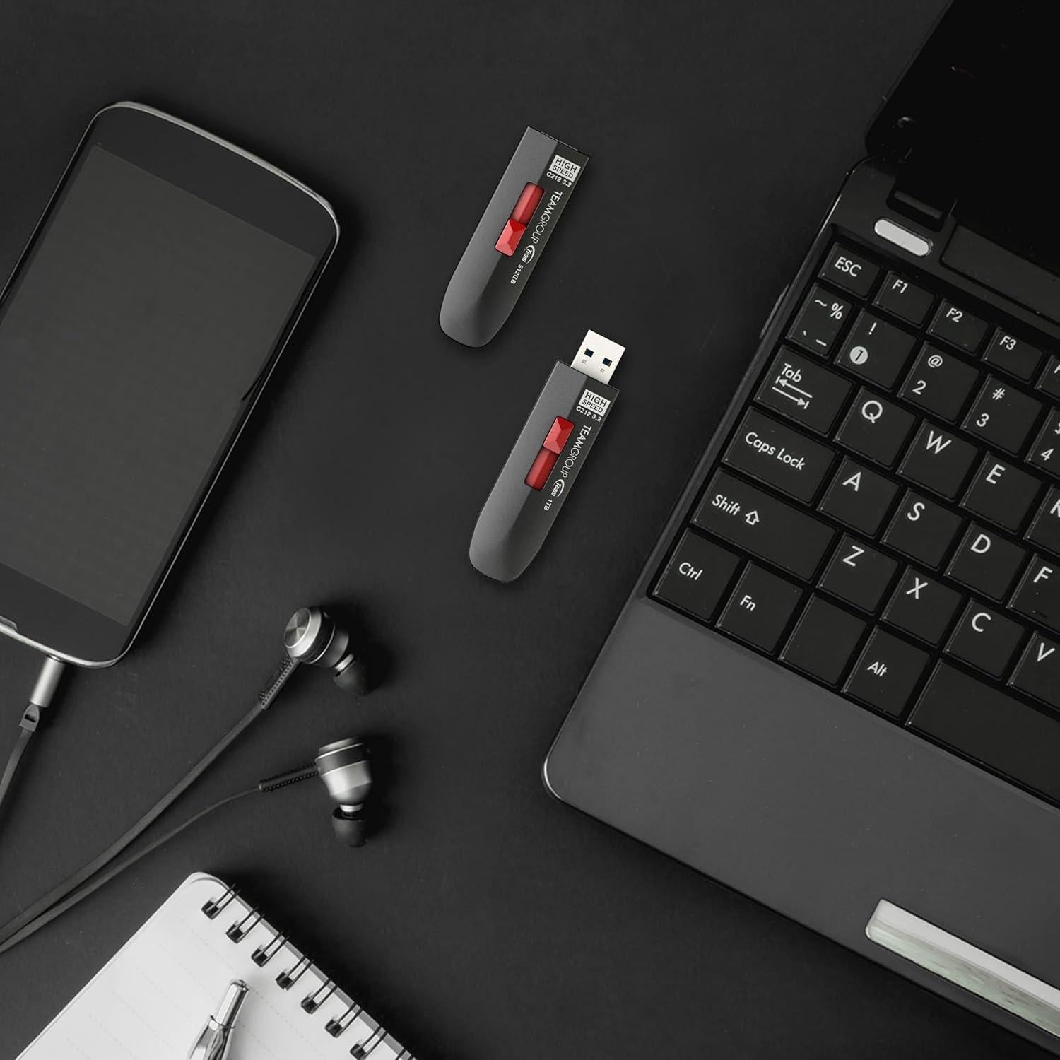 Unidad Flash Externa TEAMGROUP C212 Racer 512GB USB 3.2