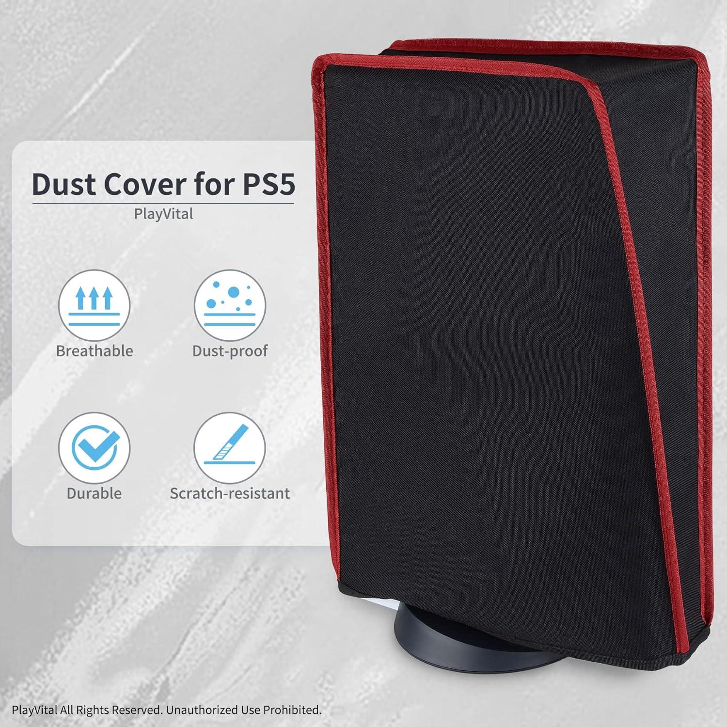 Funda de Nylon PlayVital para PS5 - Antipolvo y Suave