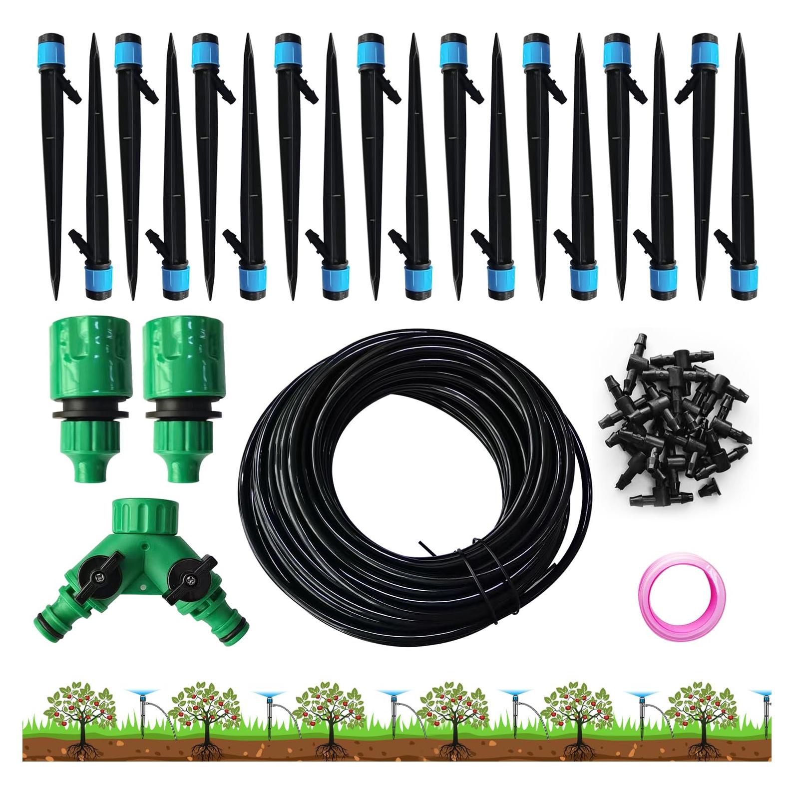 Sistema de Riego por Goteo Hodiax 18m con Emisores Ajustables