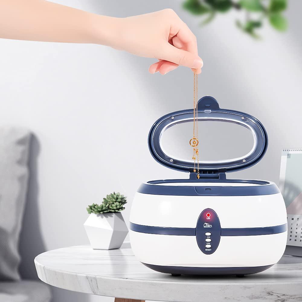 Limpiador Ultrasónico de Joyería Himaly 600ml 40kHz Acero Inoxidable