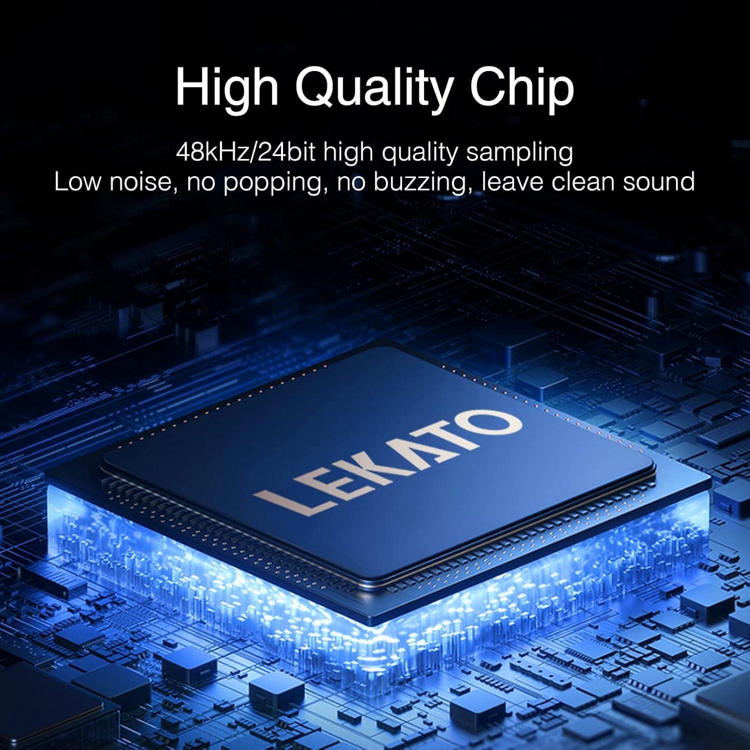 Pedal Looper LEKATO para Guitarra y Bajo, 3 Bucles, 18 Minutos