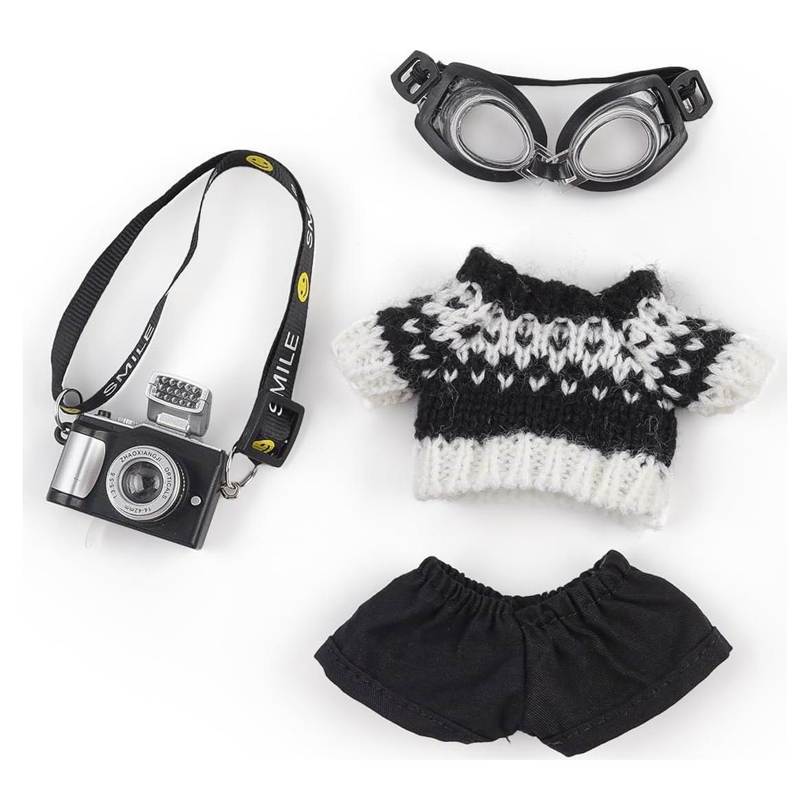 Ropa de Muñeca Hecha a Mano Comott 17 cm Accesorios