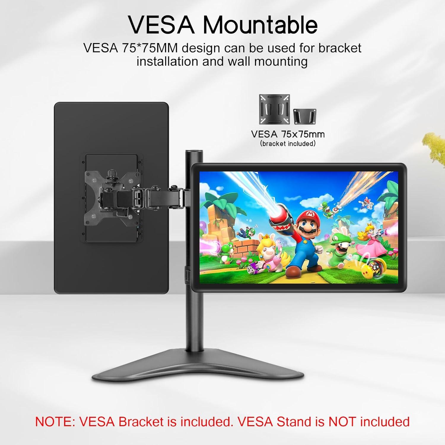 Monitor Táctil MAGEX 15.6" FHD 1080p IPS 10 Puntos VESA