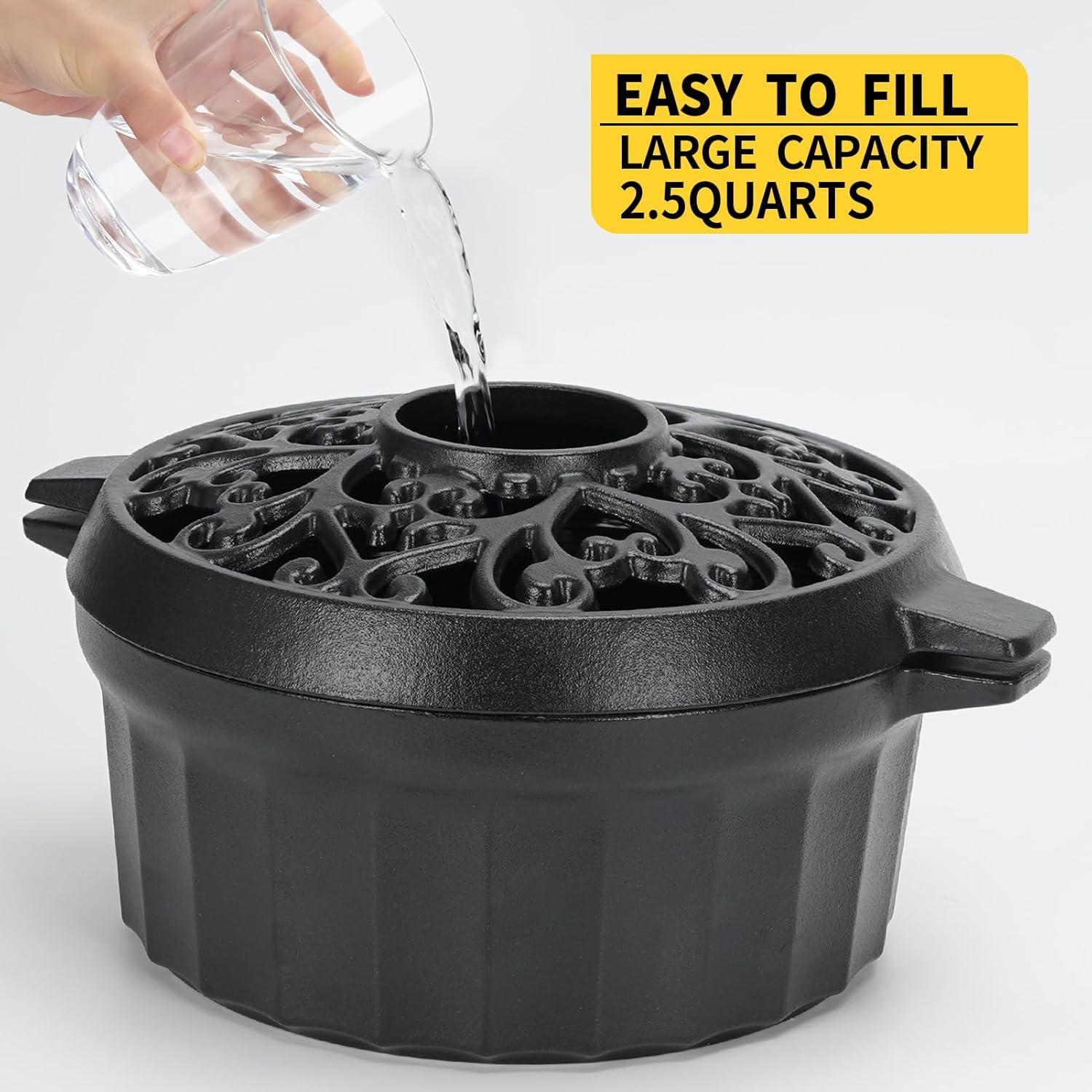 Humidificador de Estufa 1MORE Hierro Fundido 2.37L Negro