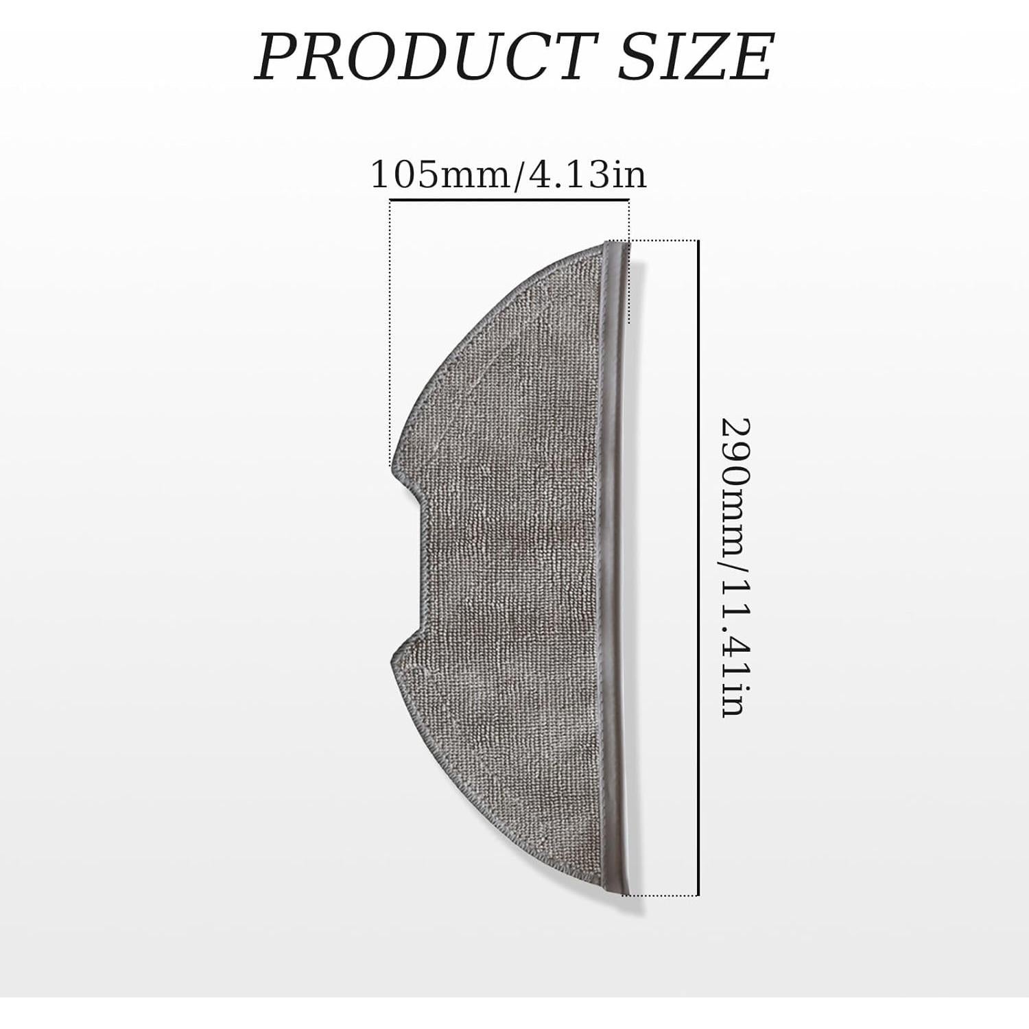 6 Paños de Microfibra Reemplazo para Mopa KingBra YQ07346-2