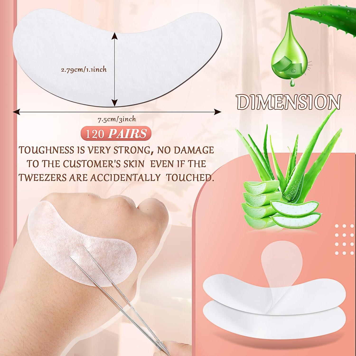 120 Pares Almohadillas Gel Ojos Shihanee 7.6x2.9cm