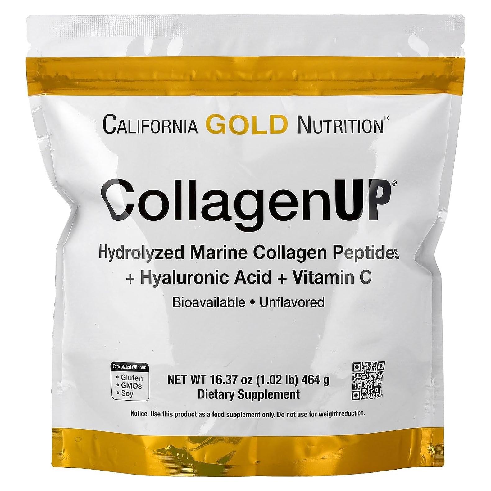 Péptidos de Colágeno Marino Hidrolizado California Gold 464g