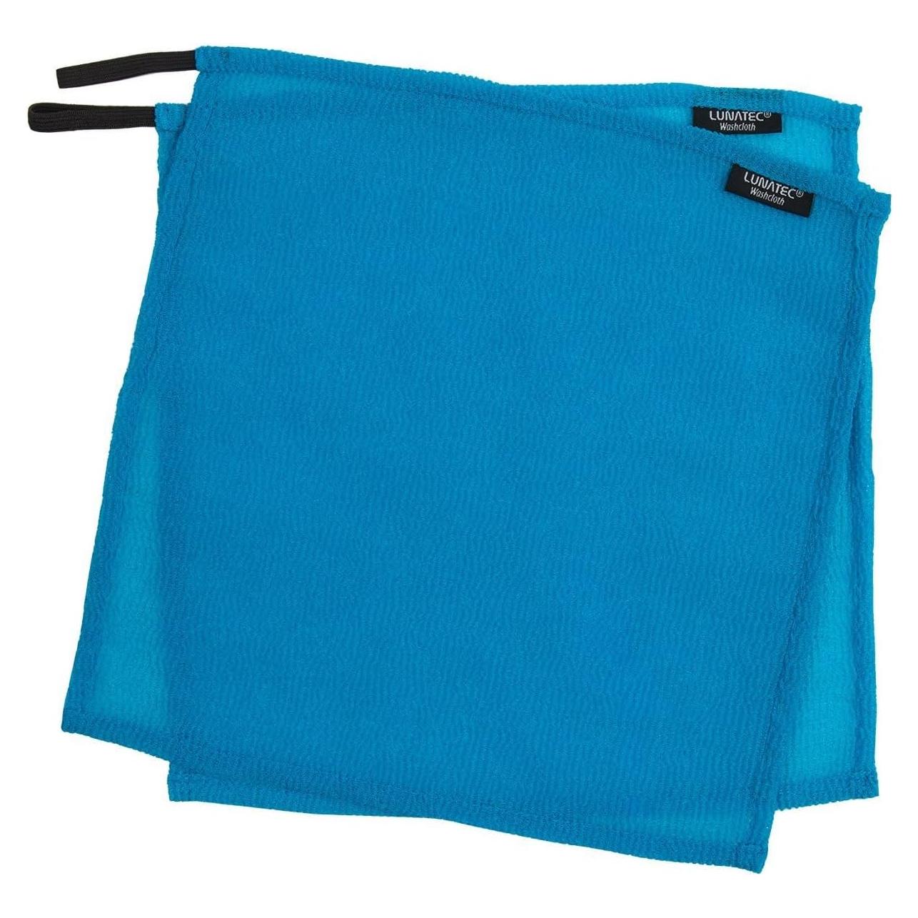 Paño de Limpieza Lunatec 2 Unidades Azul 28x28 cm Secado Rápido