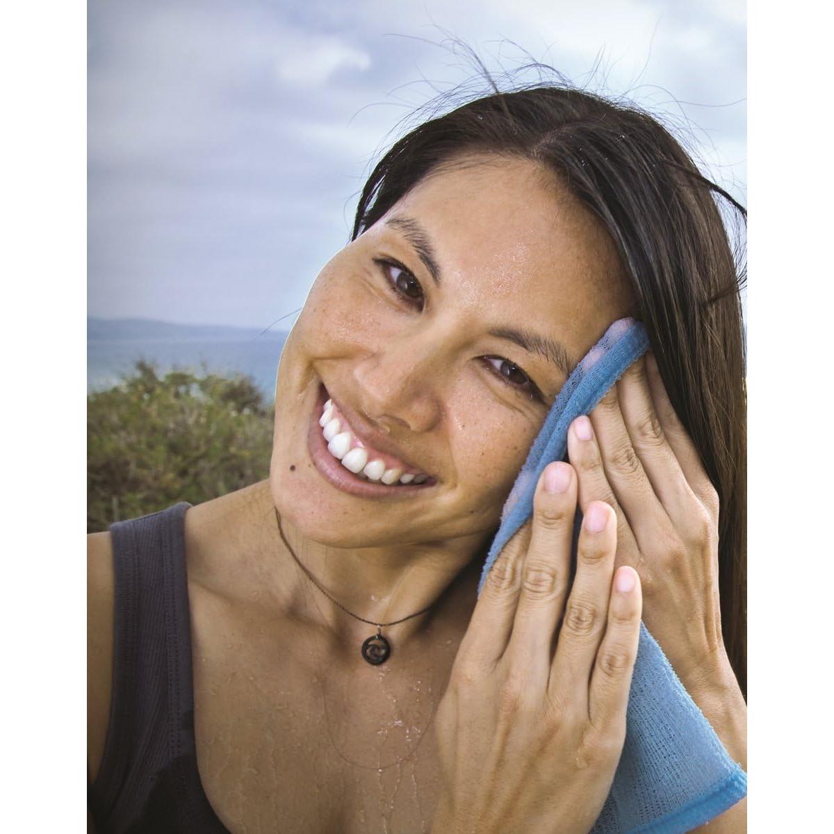 Paño de Limpieza Lunatec 2 Unidades Azul 28x28 cm Secado Rápido