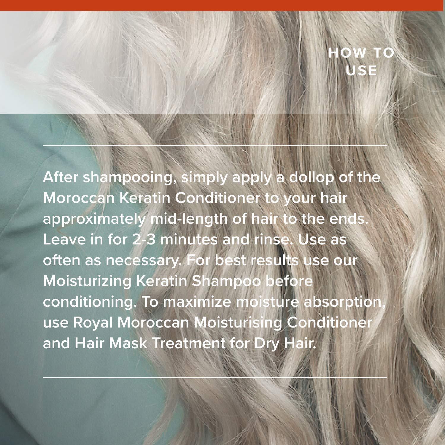 Acondicionador de Queratina Real Marroquí 1000 ml - Hidratante