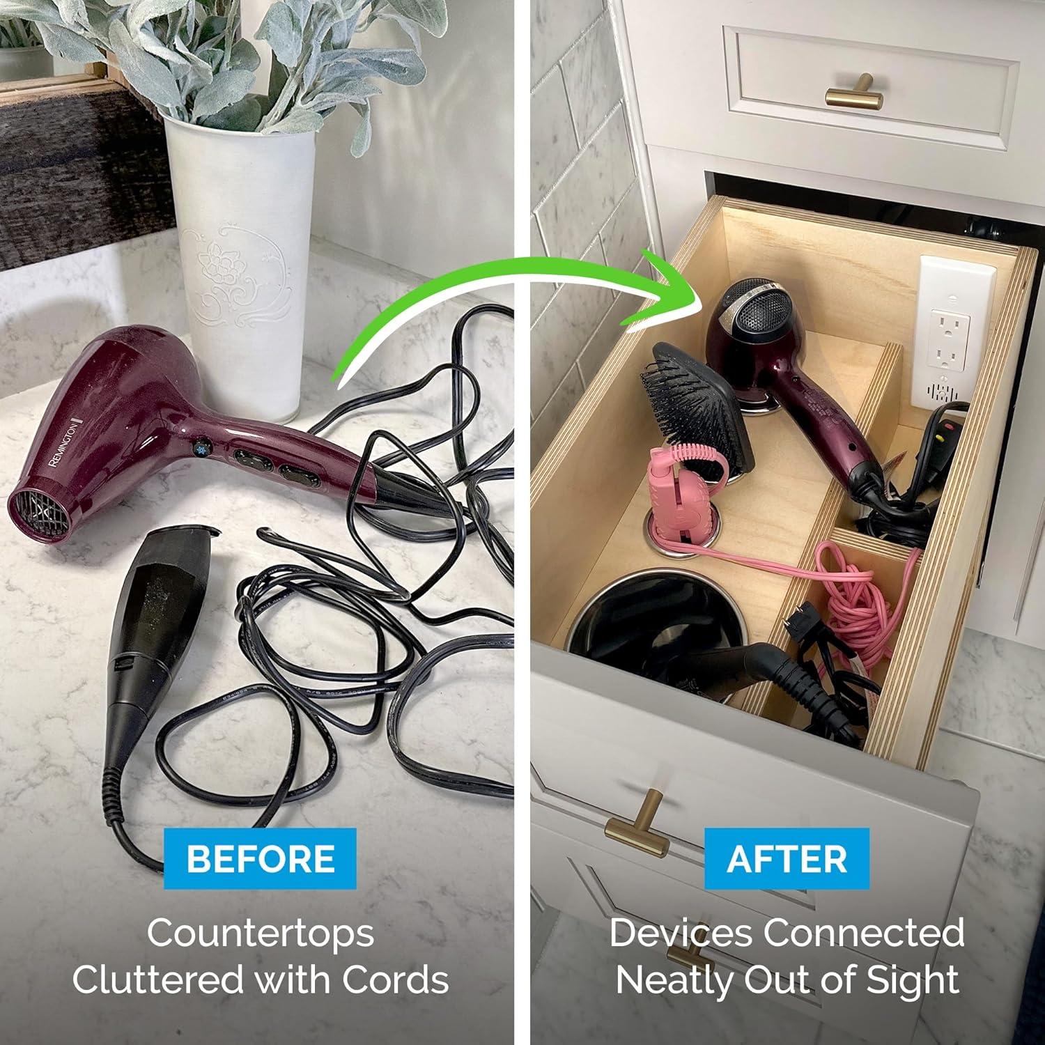 Canasta Docking Drawer 2.0" para Herramientas Calientes - Almacenamiento Seguro