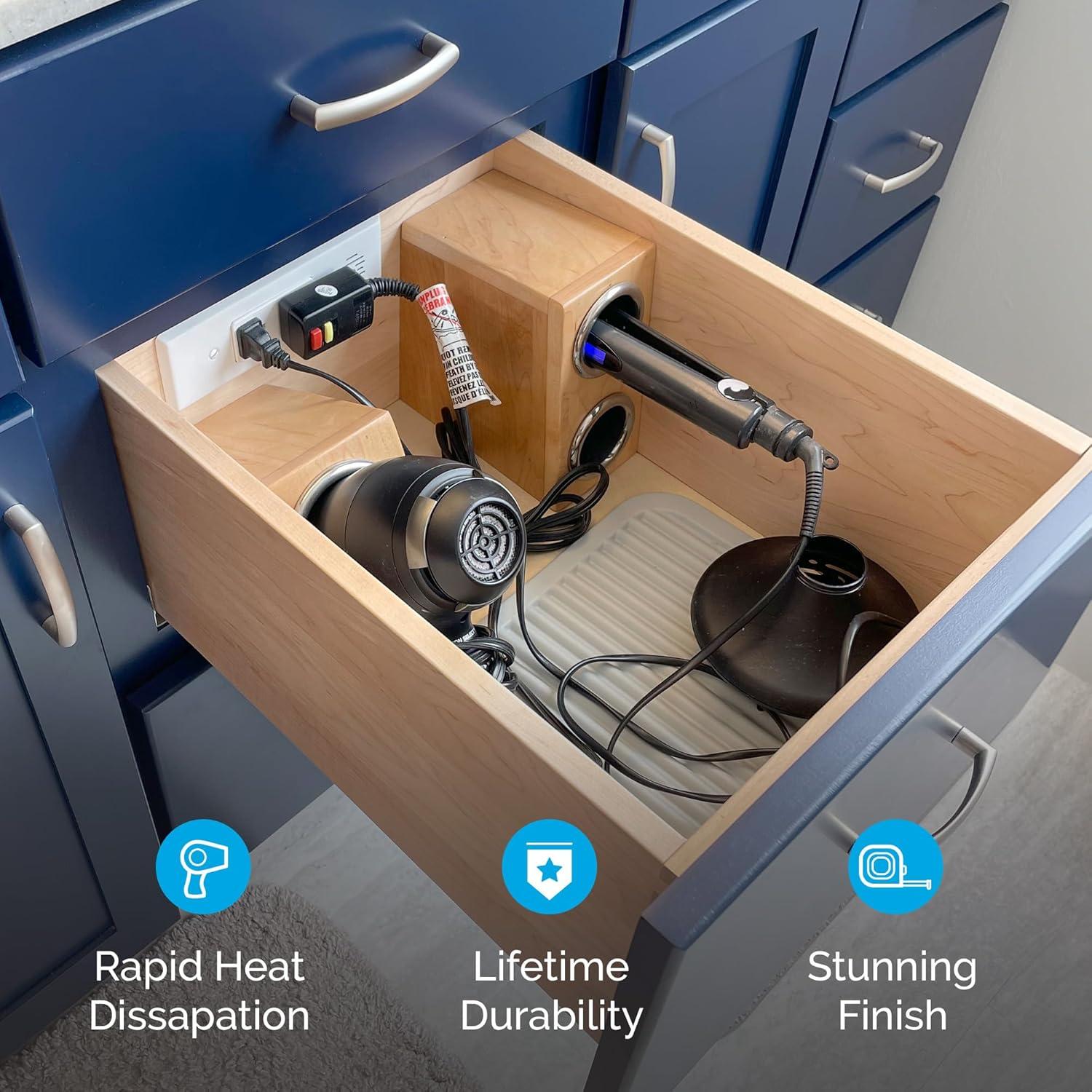 Canasta Docking Drawer 2.0" para Herramientas Calientes - Almacenamiento Seguro