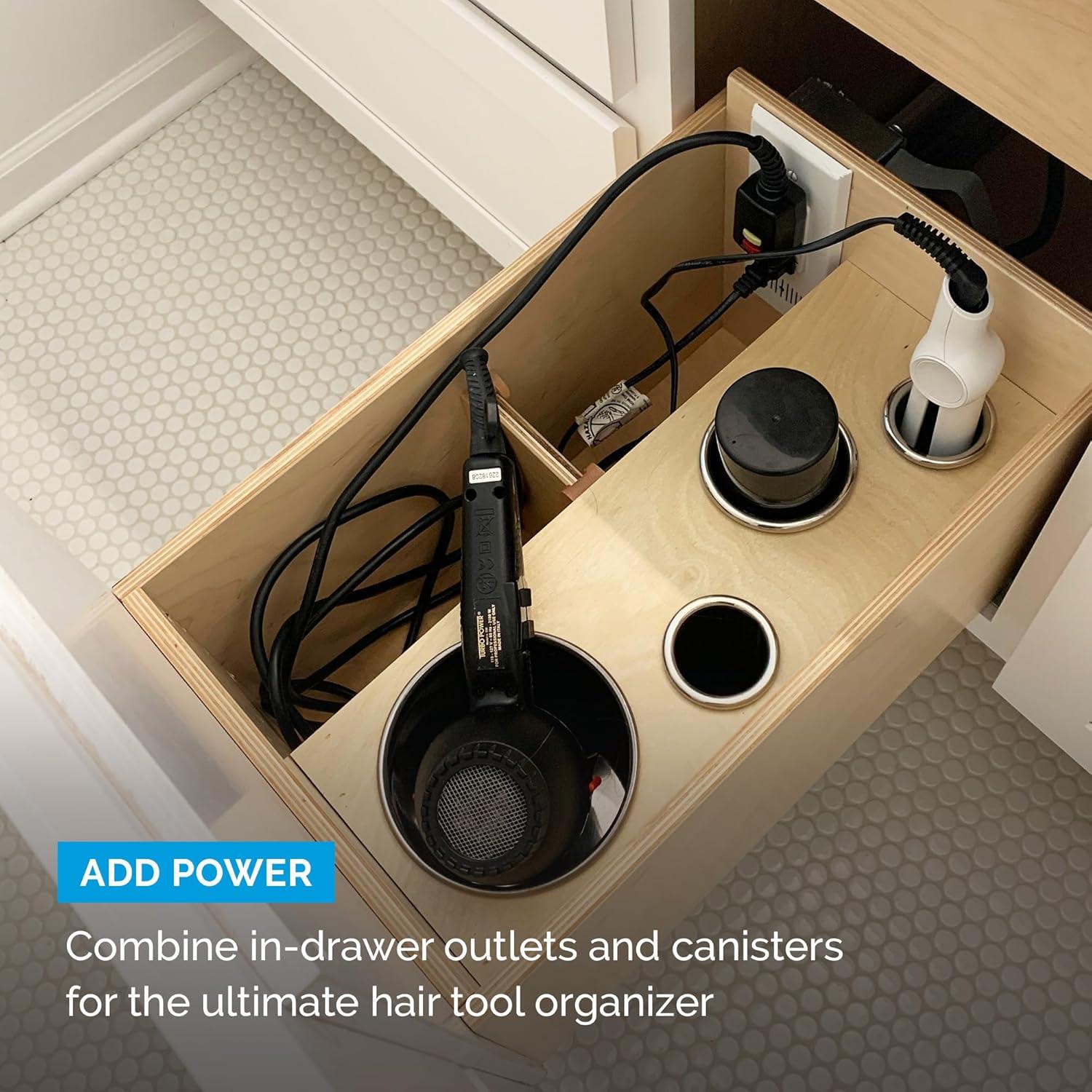 Canasta Docking Drawer 2.0" para Herramientas Calientes - Almacenamiento Seguro