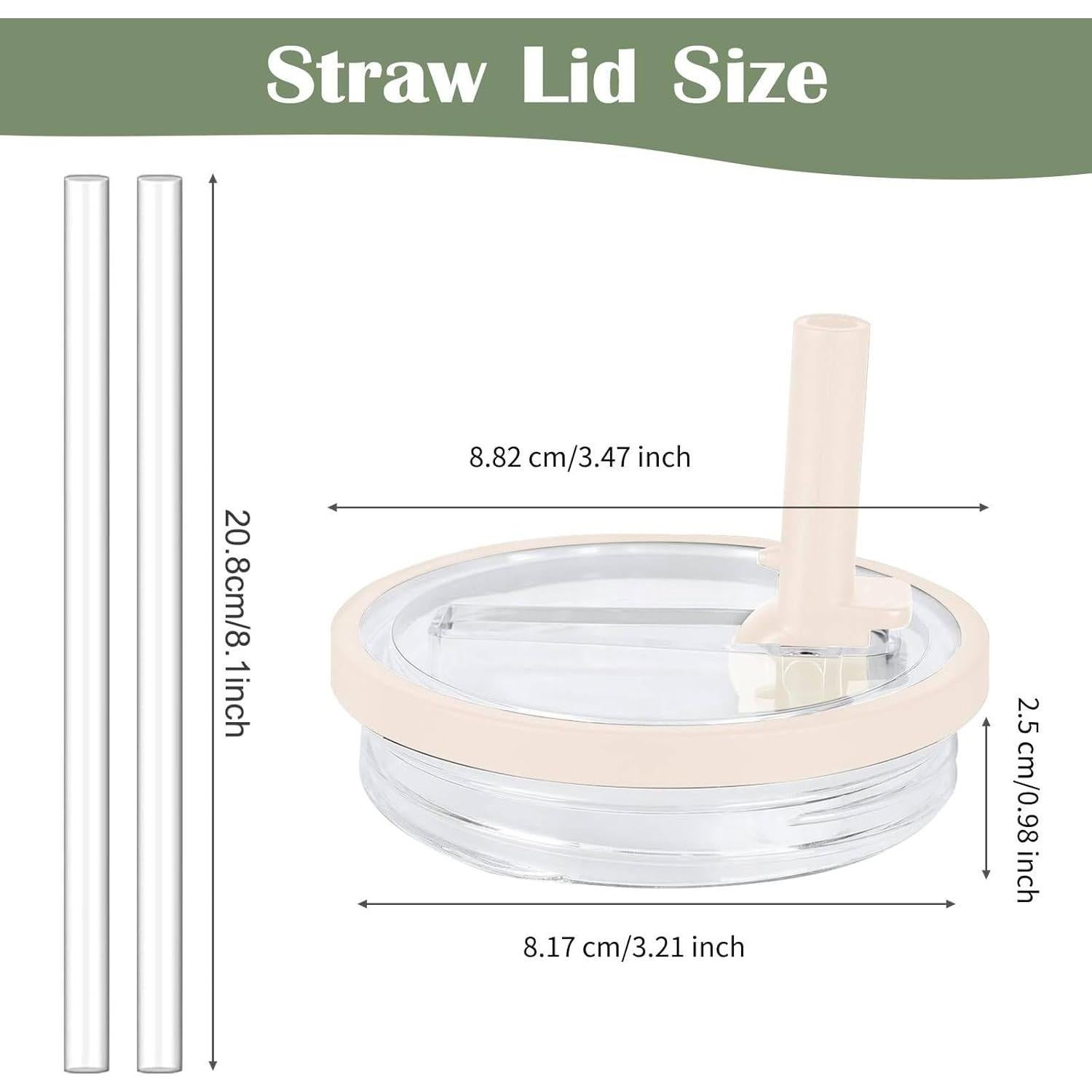 Stanley Tapas de Popote Flip Reutilizables 30 OZ Verde Militar