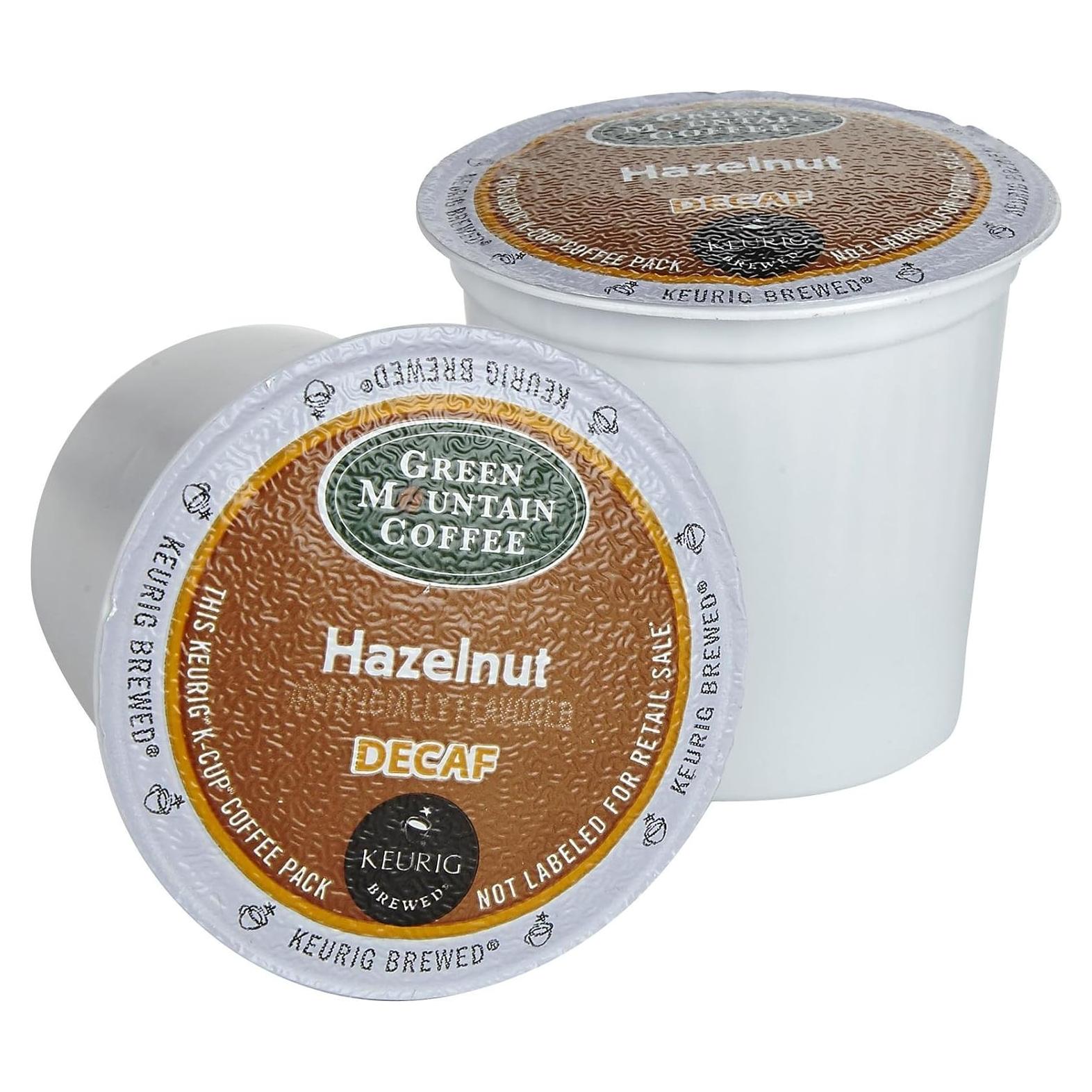 Café Green Mountain Avellana Descafeinado K-Cups 18 Unidades