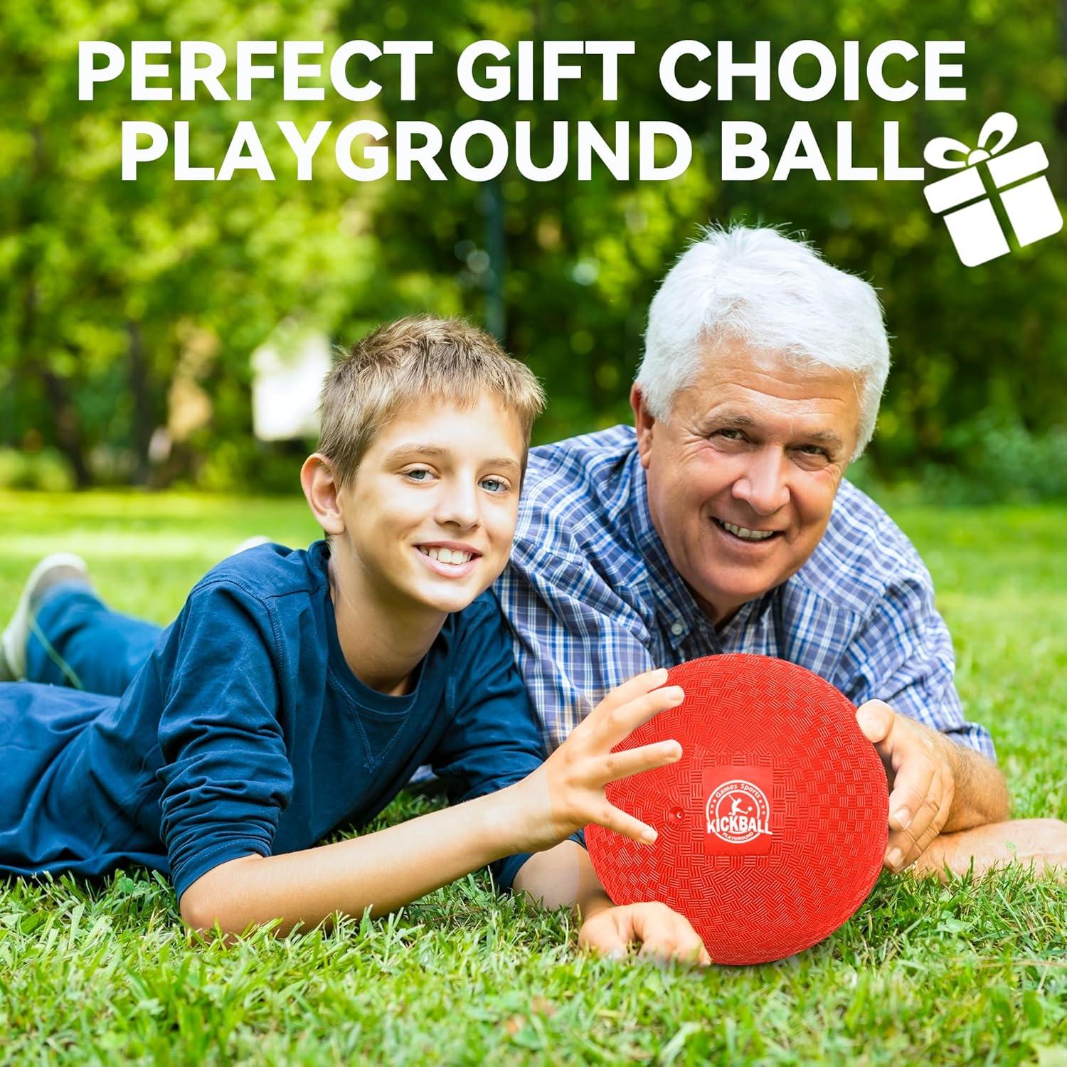 Set de 12 pelotas de dodgeball COAMZPARTY 21.6 cm multicolor