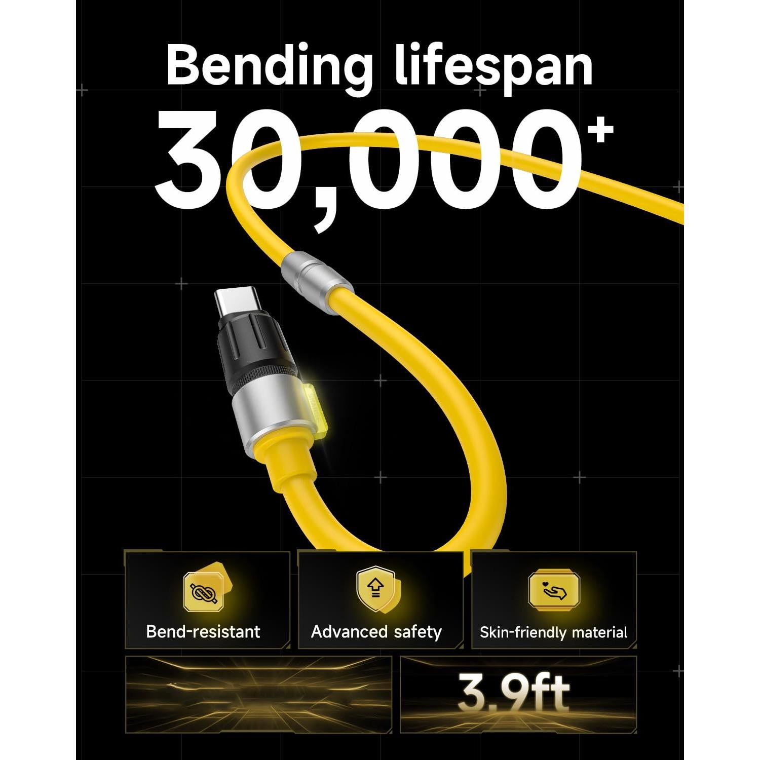 Cable USB C a USB C Sharge 240W 1.19m Carga Rápida