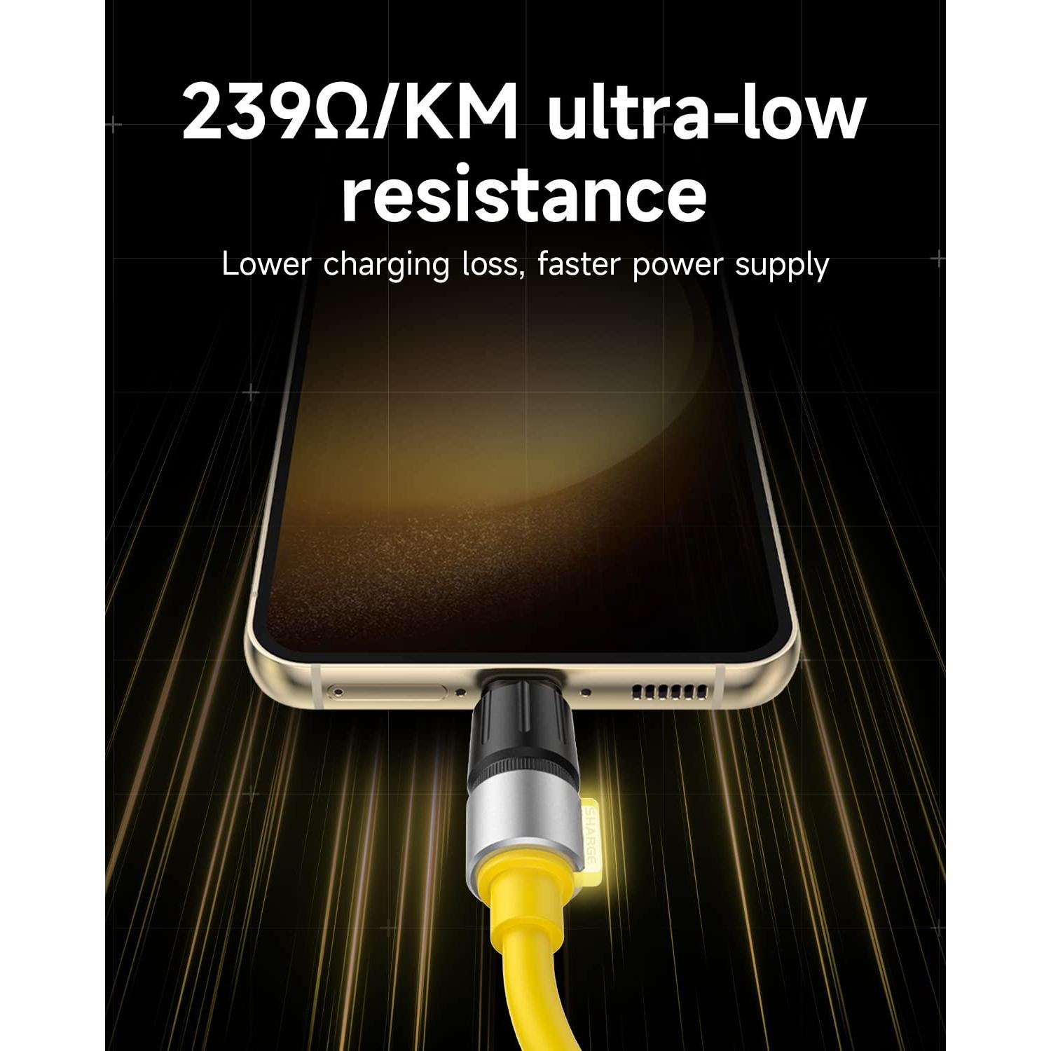 Cable USB C a USB C Sharge 240W 1.19m Carga Rápida