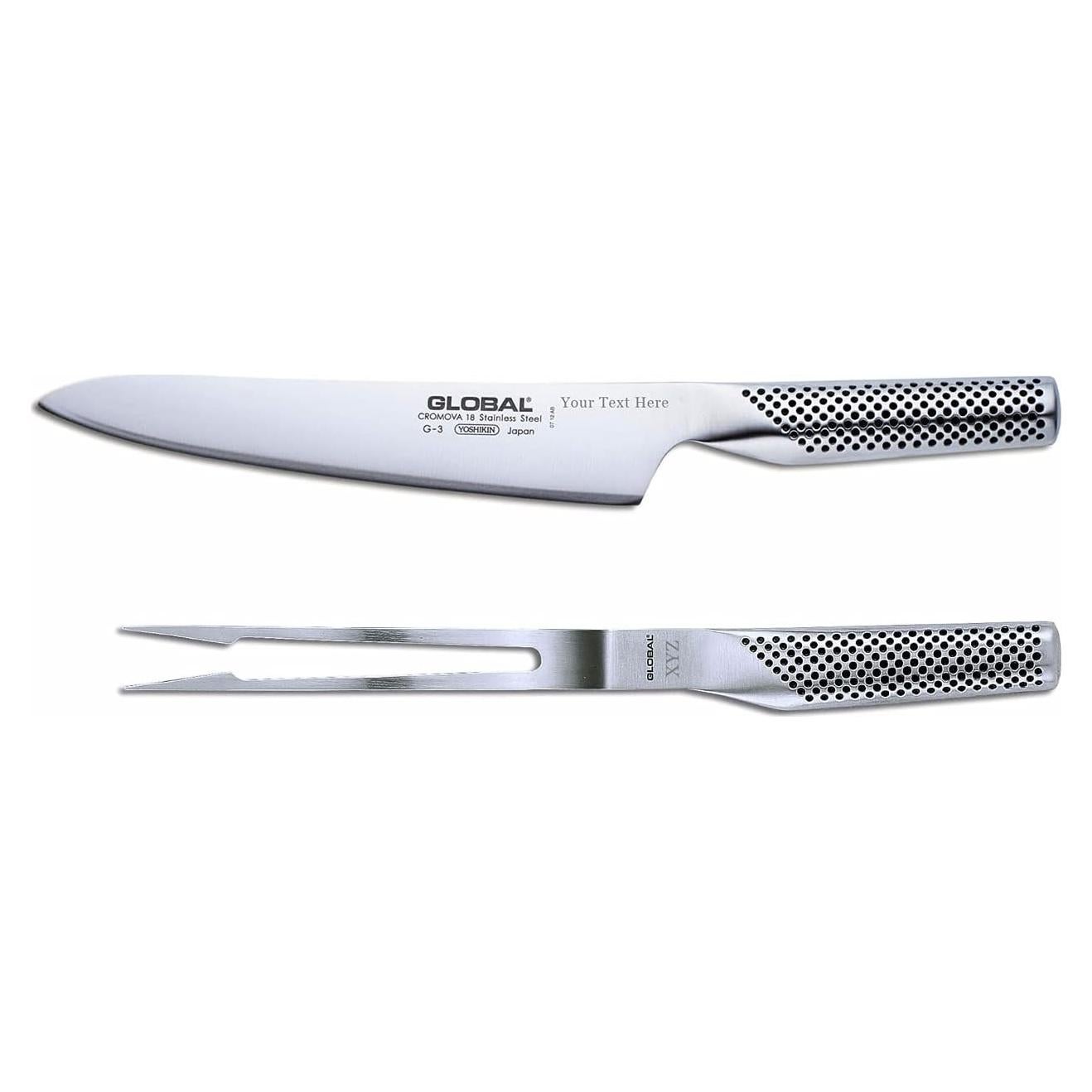 Juego de Tallado Global G-313 - 2 Pzas. Acero Inoxidable