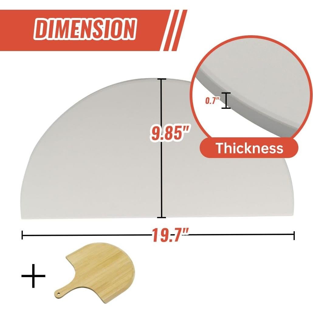 Placas Deflectoras de Calor Cerámicas Kamado Joe Big Joe 50 cm
