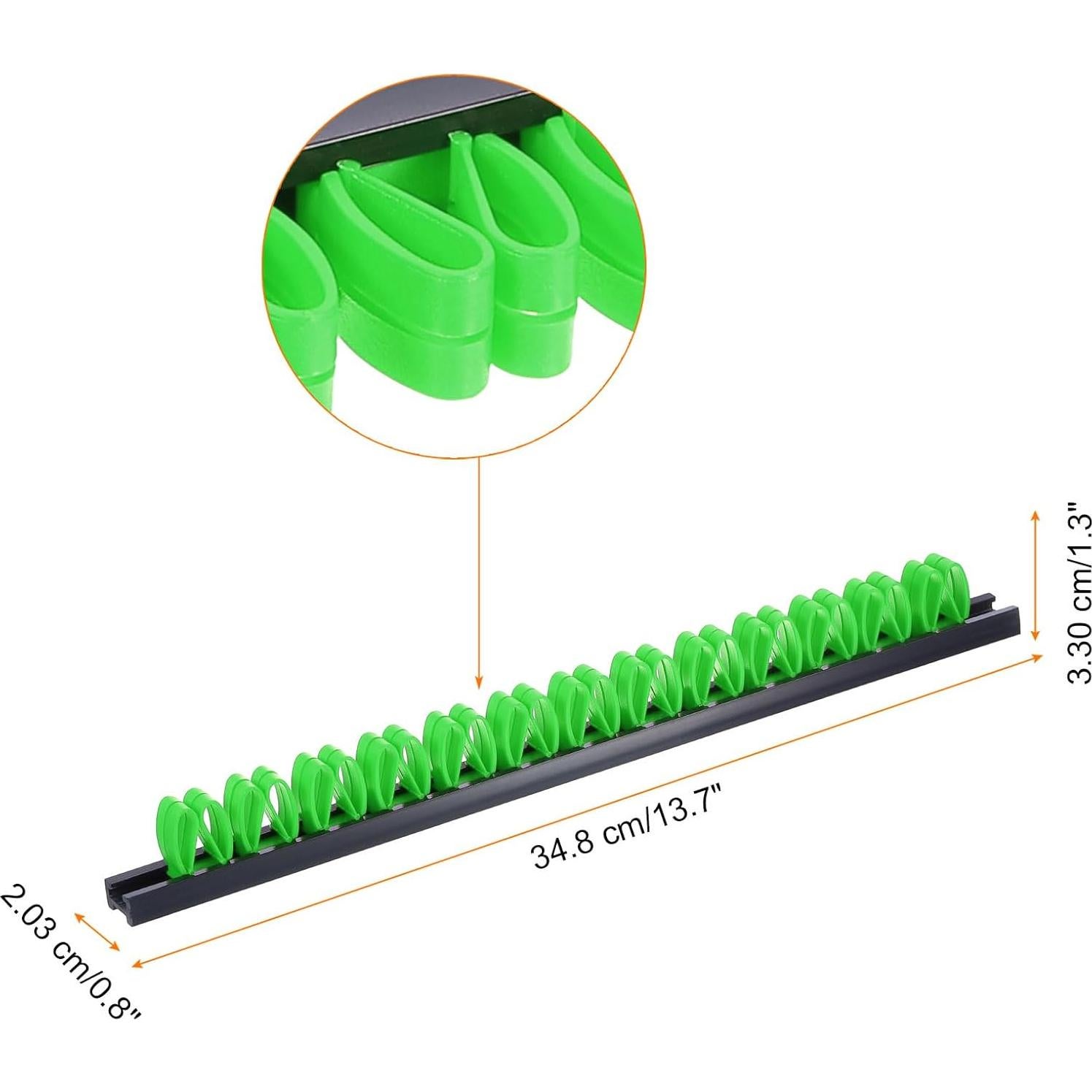 Organizador de Destornilladores de Pared HARFINGTON Verde
