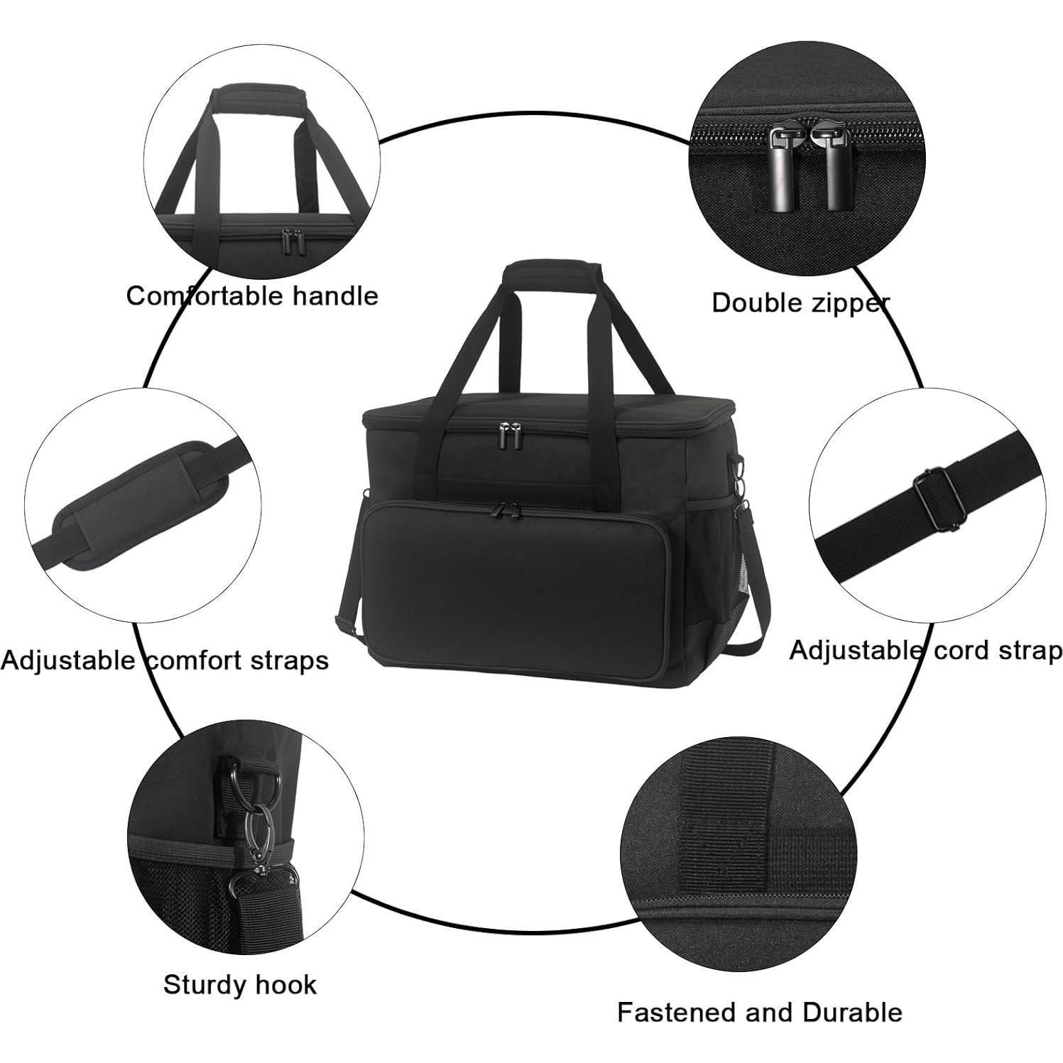 Funda de Transporte para Máquina de Coser Haroranax - Negra