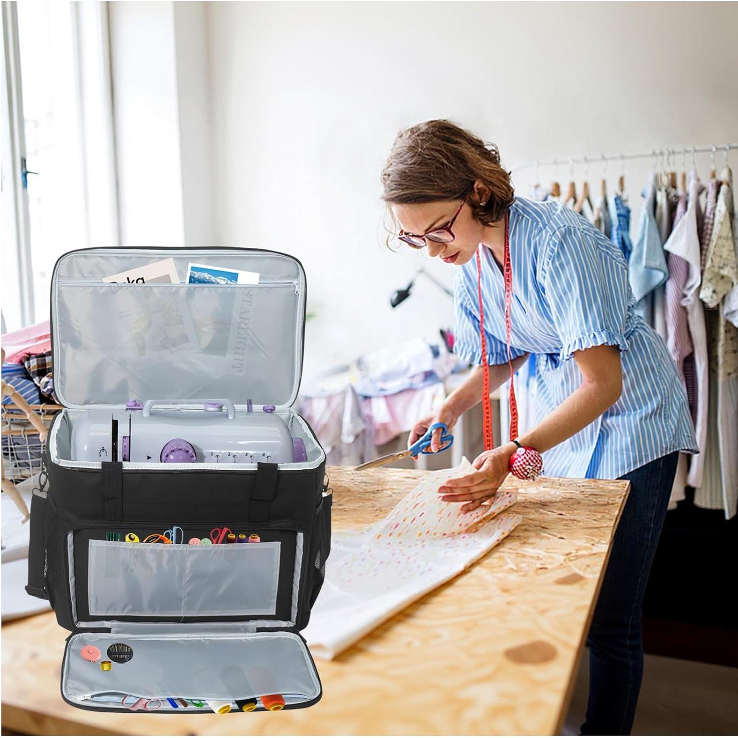 Funda de Transporte para Máquina de Coser Haroranax - Negra