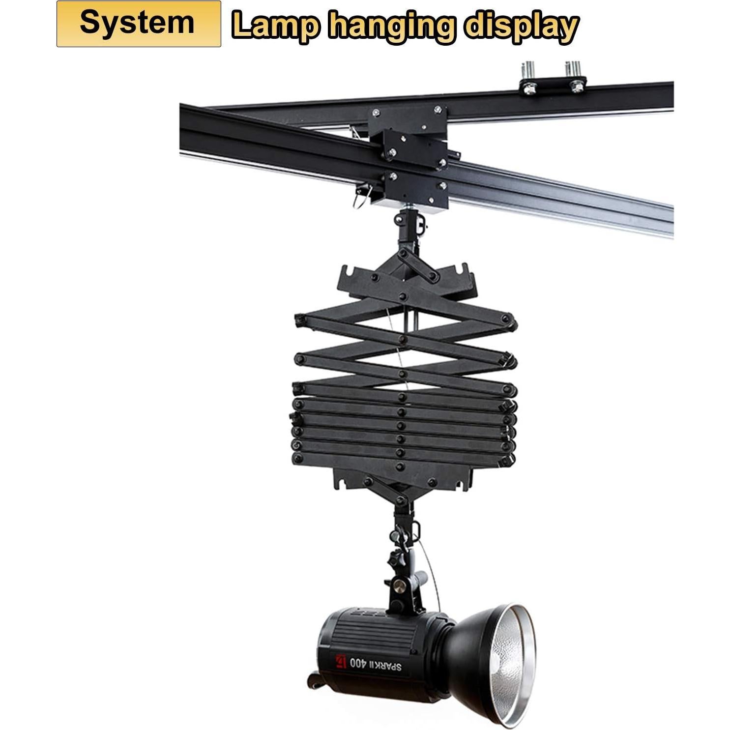 Sistema de Riel de Techo DATOUBOSS 2.5M Pantógrafo 15kg