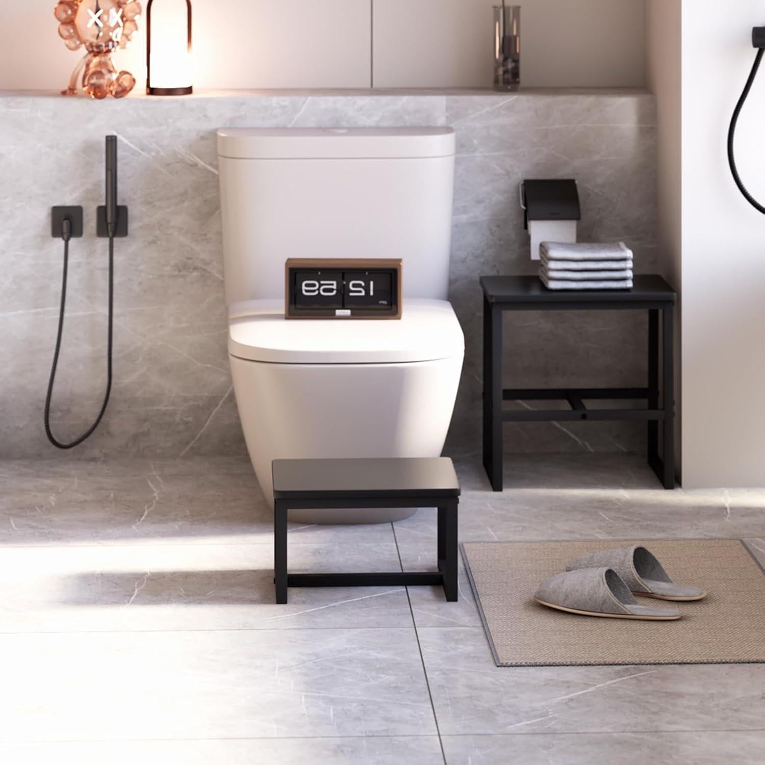 Escalera 3 en 1 iTsst de 2 pasos, soporte 227 kg, negra