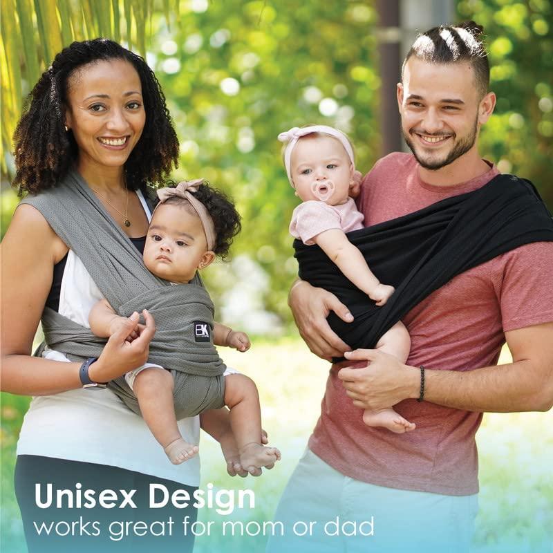 Portabebés Breeze Baby K'tan Negro Pequeño 100% Algodón