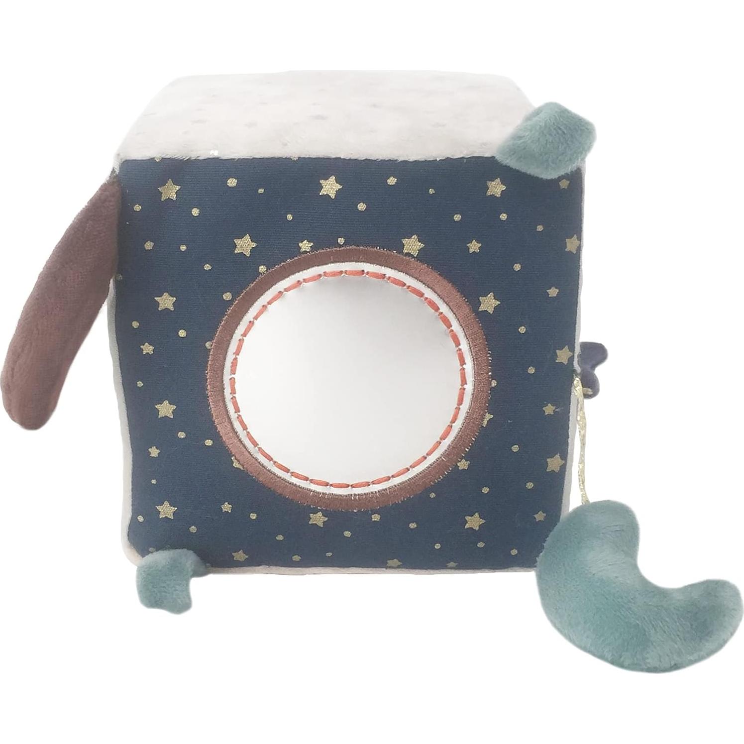 Cubo de Actividad Astro Dog MON AMI para Bebés 14x14 cm