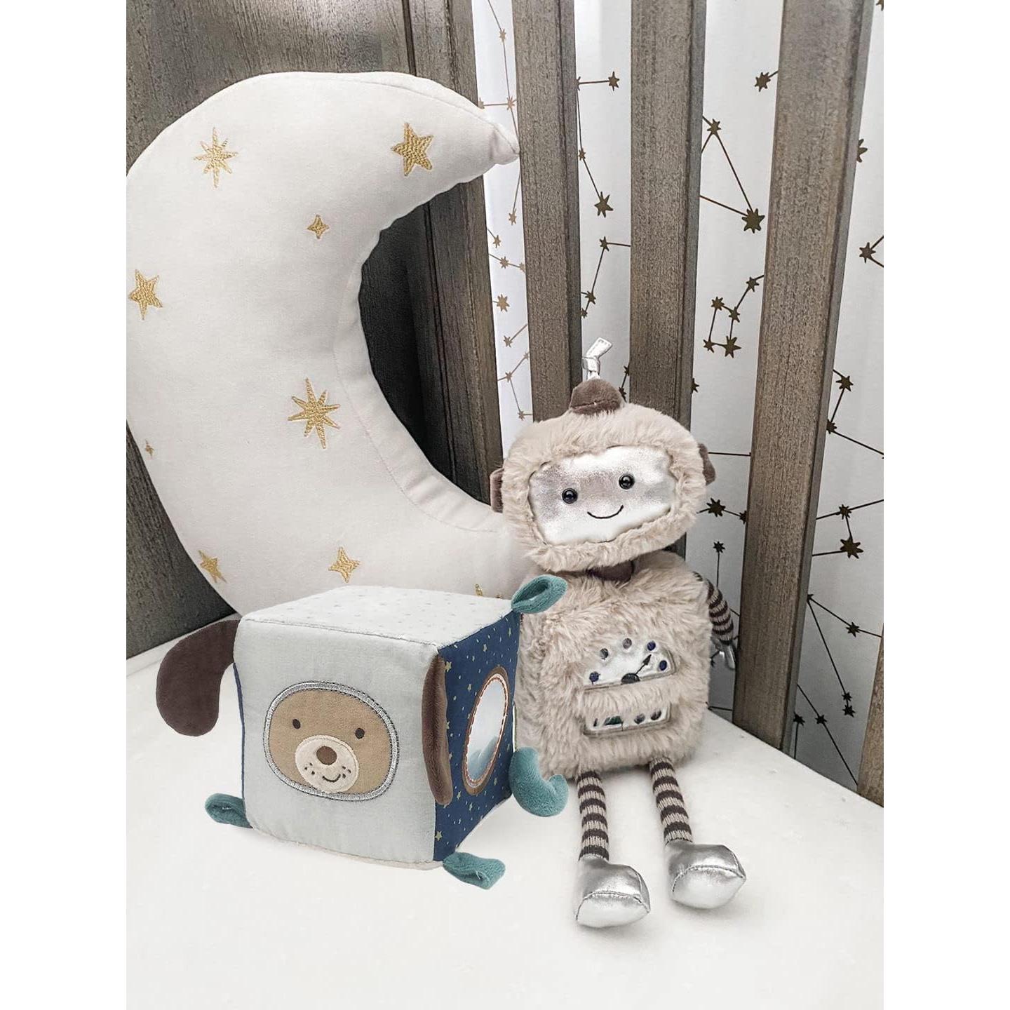 Cubo de Actividad Astro Dog MON AMI para Bebés 14x14 cm